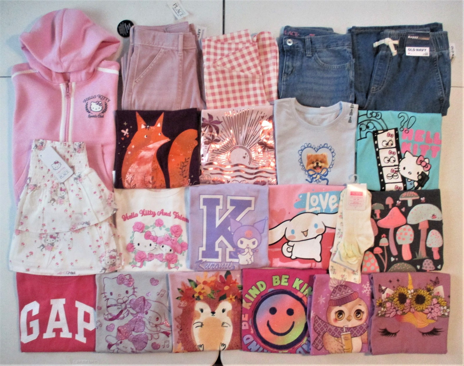 NWT GIRLS SZ 7/8 8 CLOTHES LOT B2 SCHOOL RE$460 MIX N MATCH OUTFITS 3 SEASON