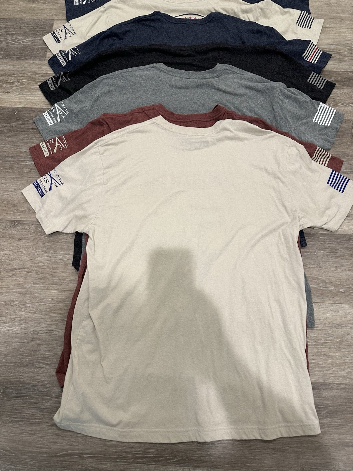 Grunt Style Lot of 7 Basic & Graphic T-Shirts Military Theme in Men&rsquo;s size 2X