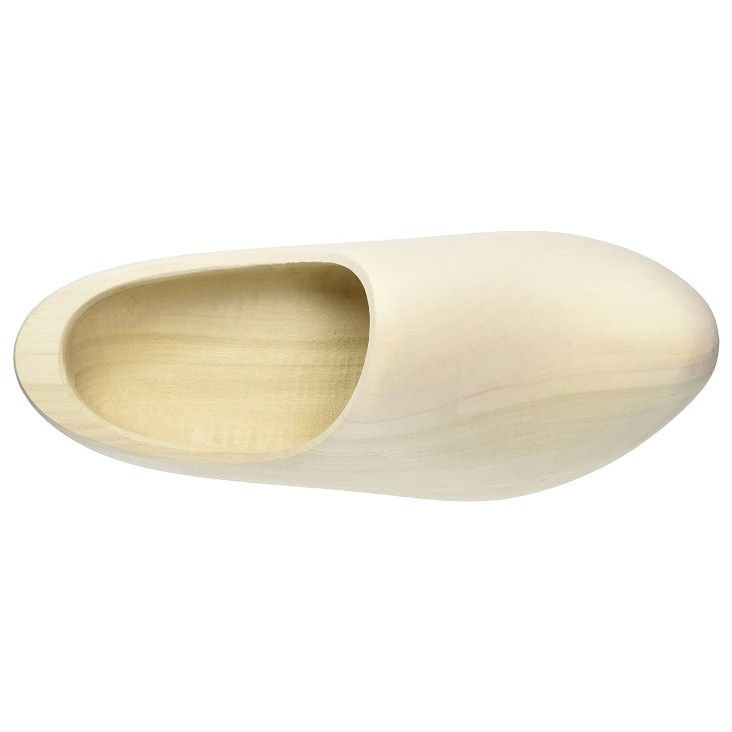 World of Clogs Round-Toe Plain All-Wooden Dutch Clogs
