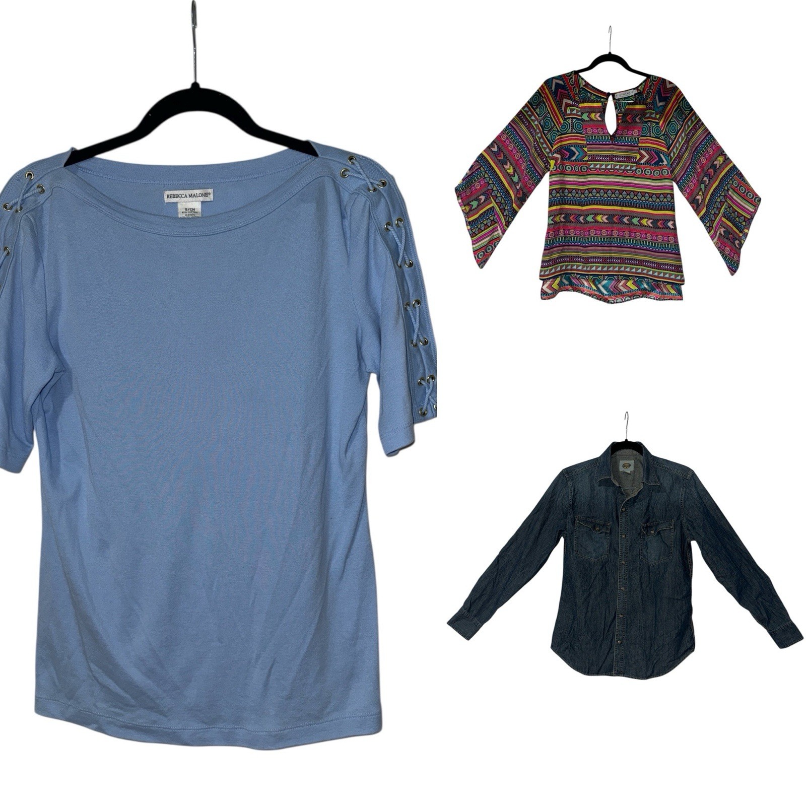 3 pcs Size S. Women’s Clothing Bundle Lot Blouse / Jacket