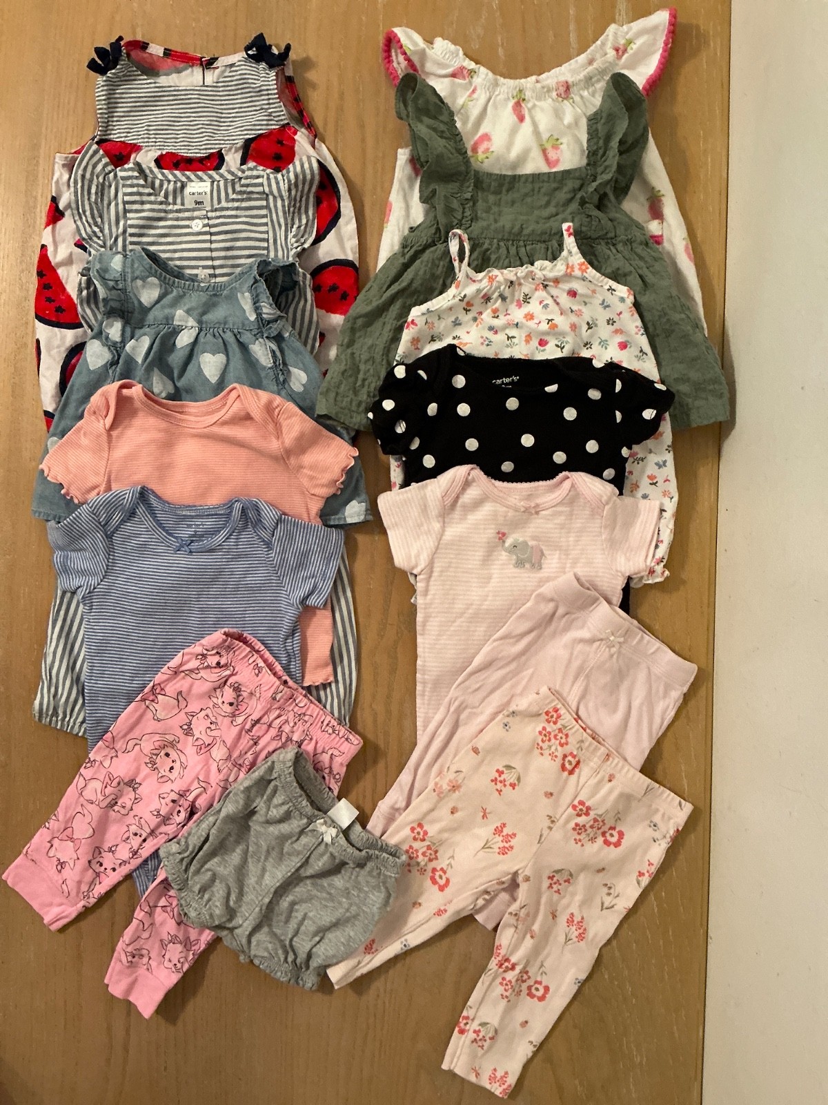 Carter&rsquo;s, Others Infant Girls Summer Clothing Lot of 14 Size 9 Months