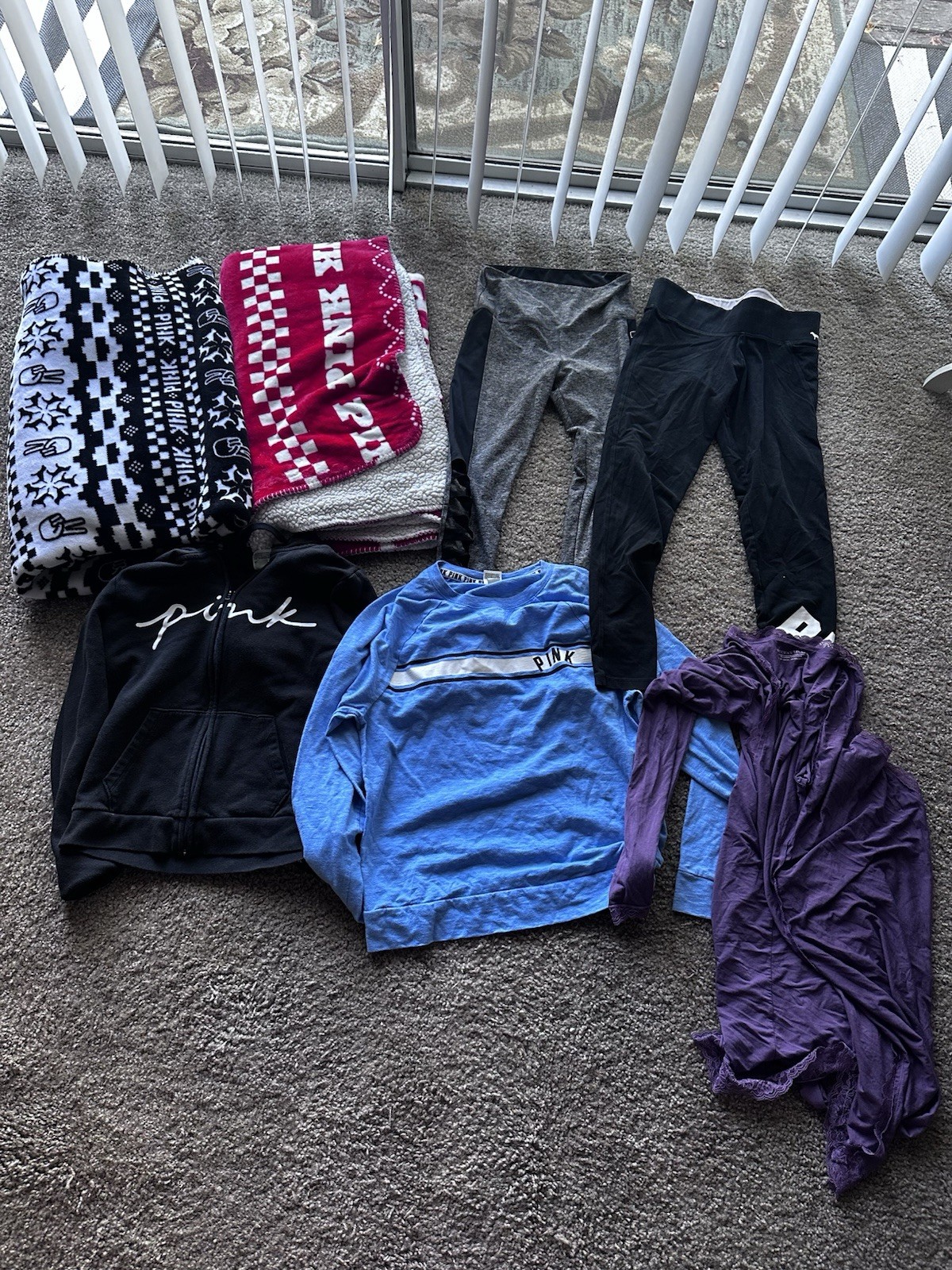 Victoria’s Secret Pink Size Small Clothing Lot Bundle Of 7