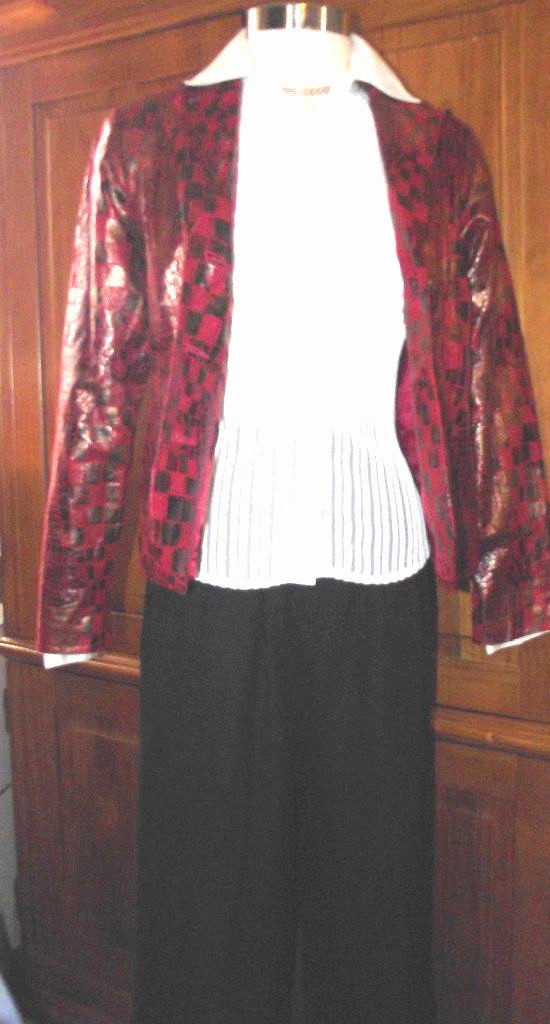 Black Pants Size 8, BAMBOO TRADERS Jacket Size S & EXPRESS Top Size S
