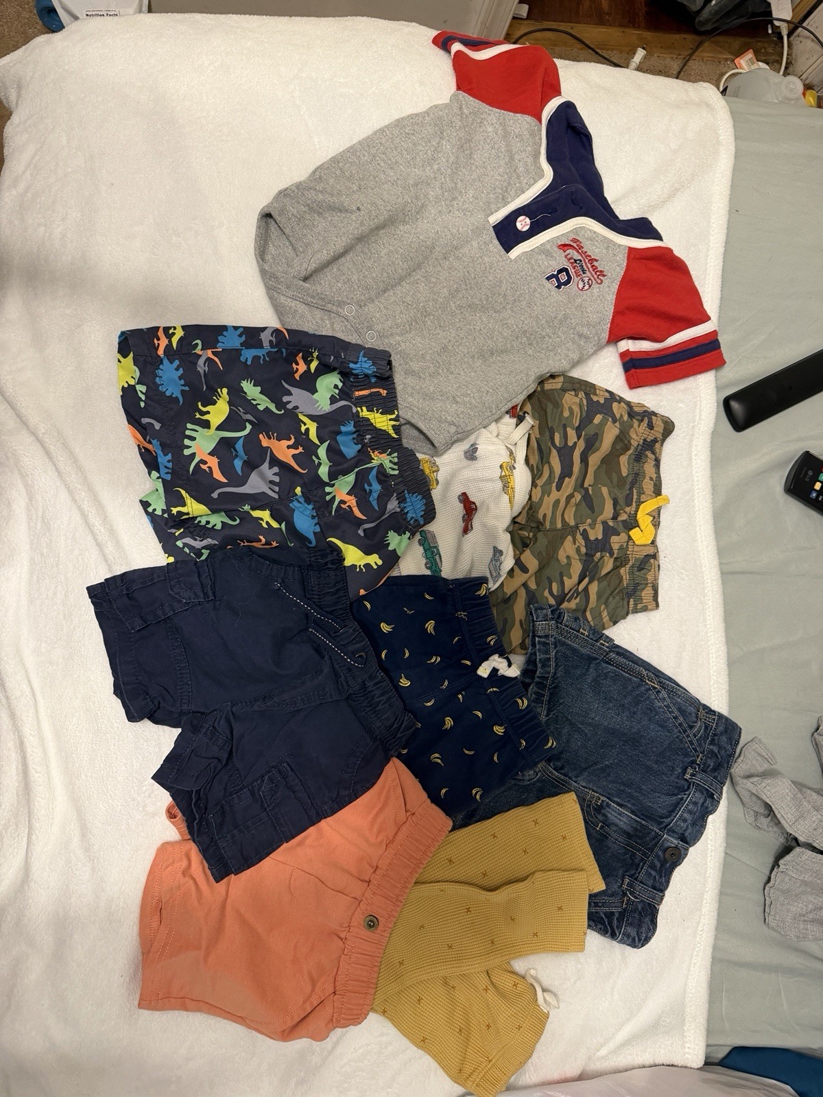 Baby Boy Clothing Lot Size 6-12 months Shorts, Top