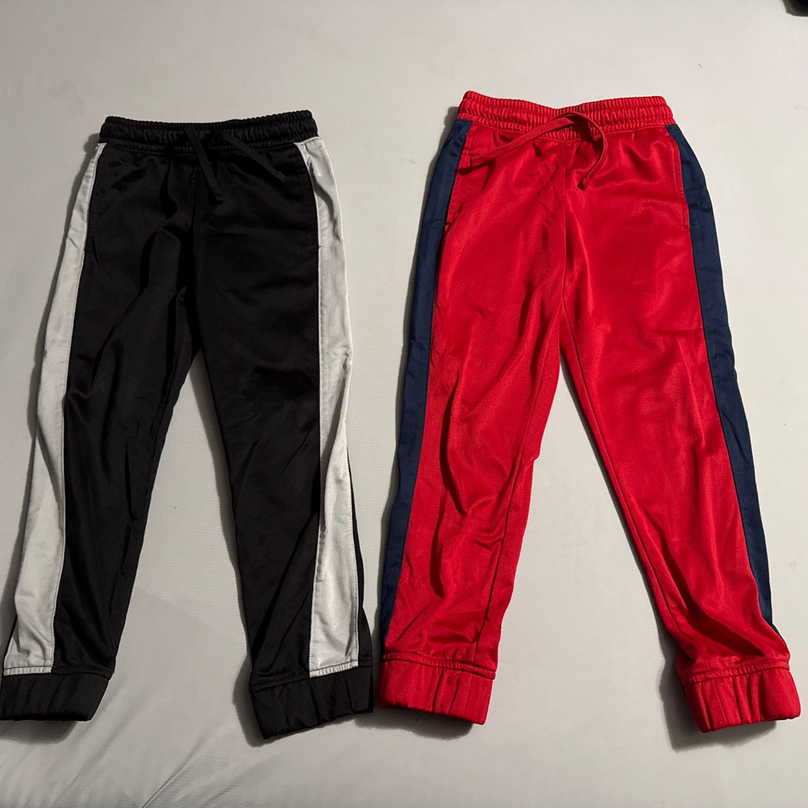 Lot Of Boys Clothes Athletic Works Size S 6/7 jogger performance pants