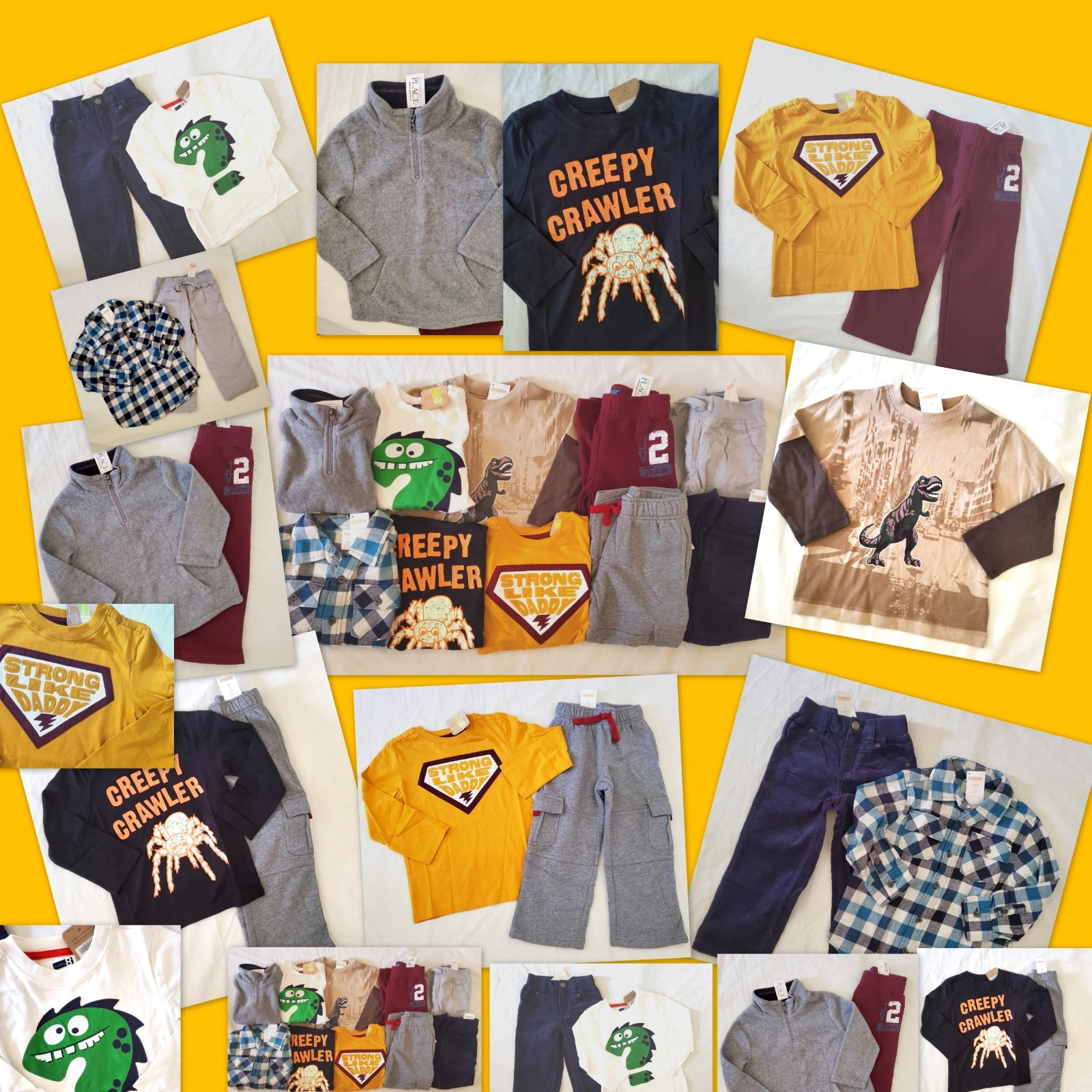 Nwt Toddler Boys Lot Size 3T. Fall and Winter Clothes Gymboree TCP Set Holiday