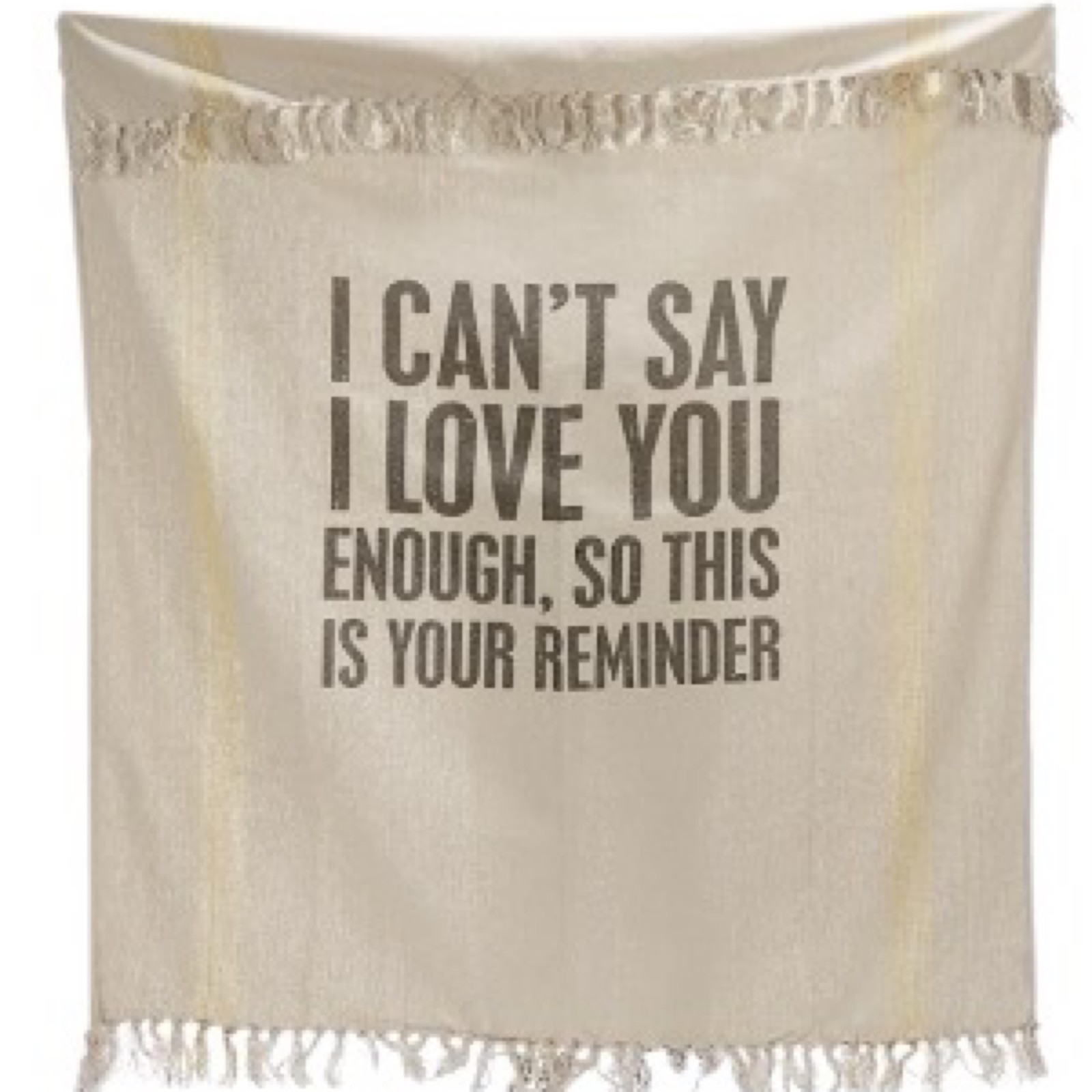 Love You Enough Throw-224MS