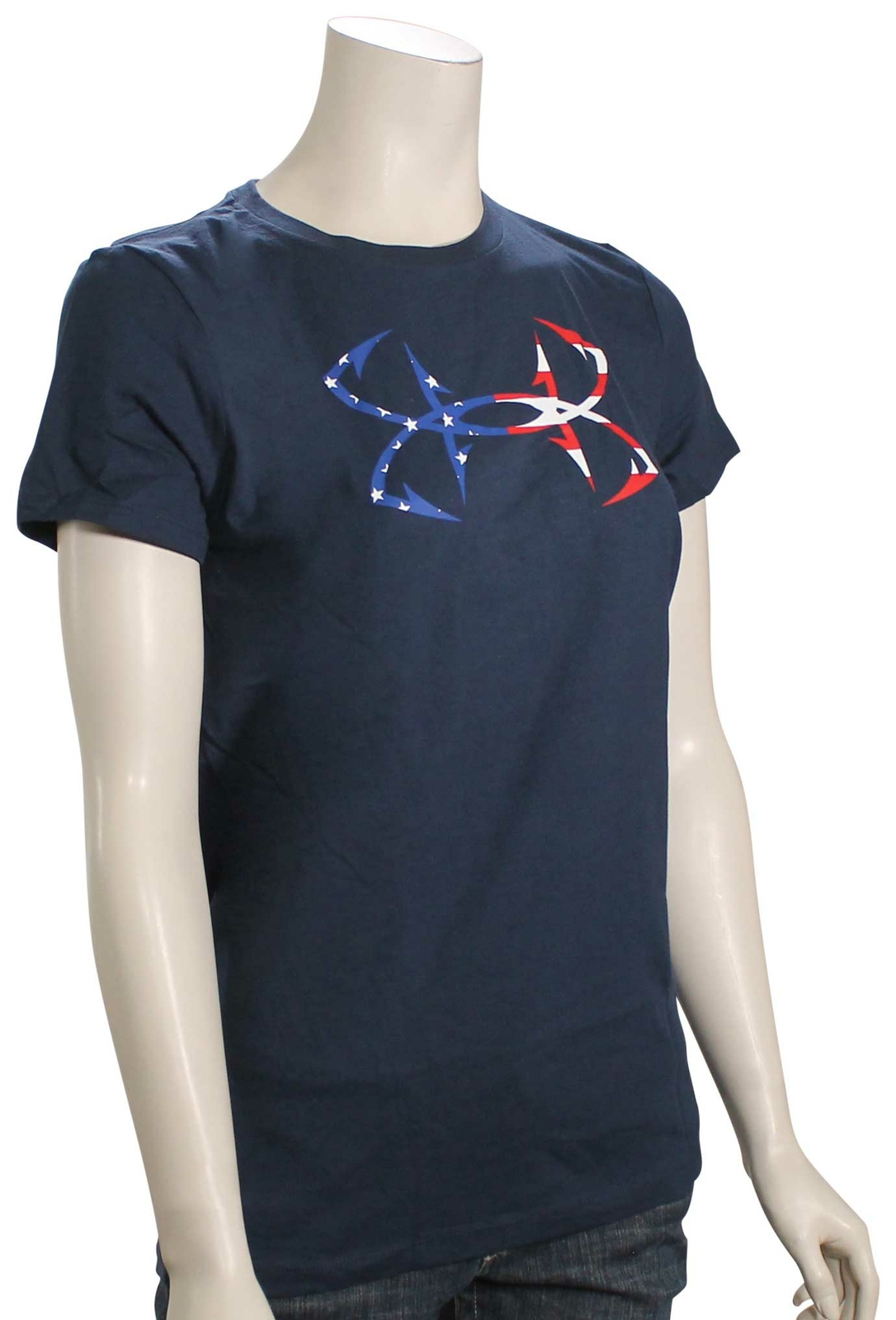 Under Armour Freedom Hook Women&rsquo;s T-Shirt – Academy / White – New