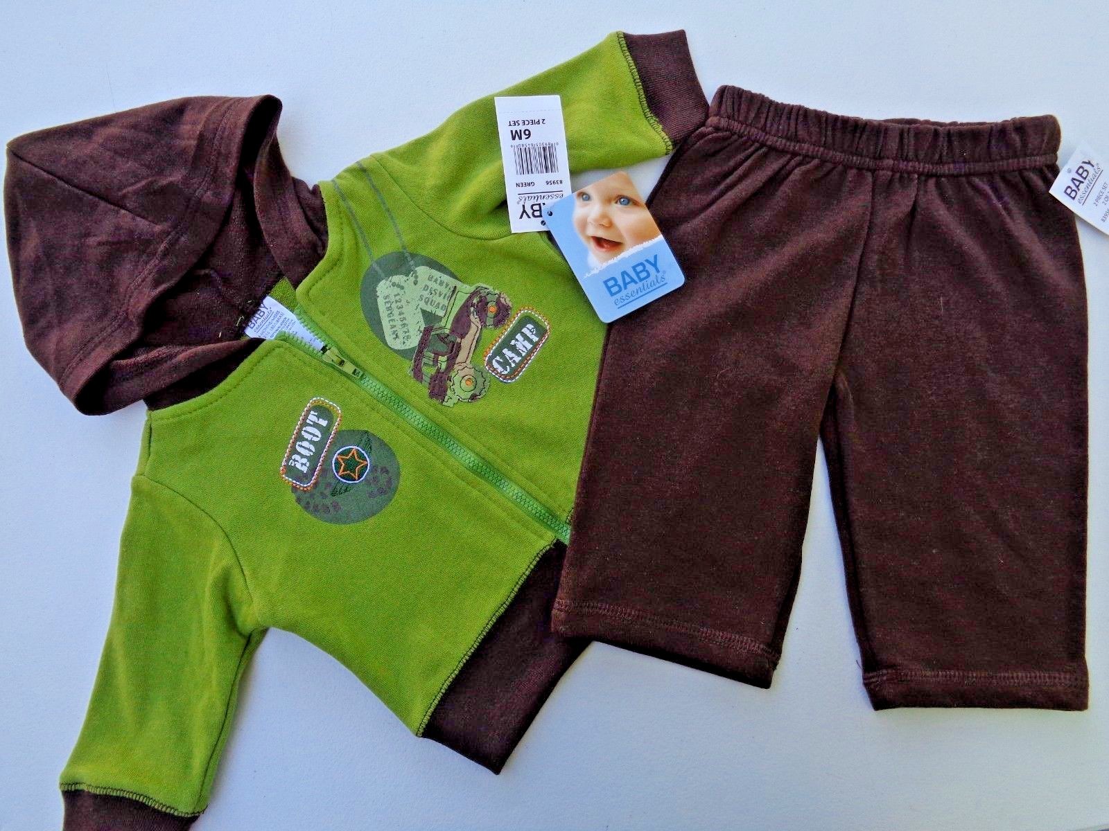 NEW Lot Baby Boys Clothes Gap Tee T-shirt Hoodie Pants 6-12 M Rock Boot Camp