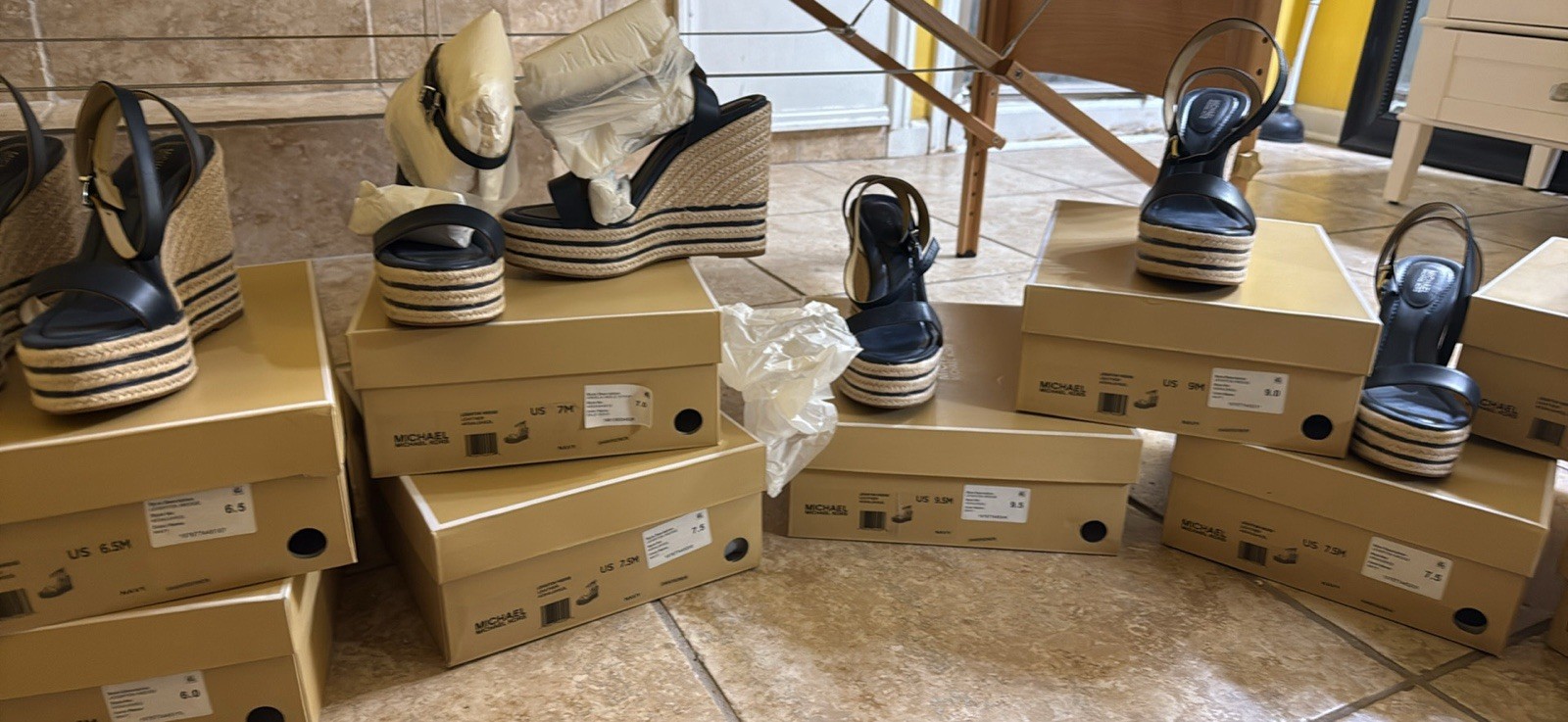 Mk Bundle Of 13 Shoes Women&rsquo;s All Sizes Different Colors New with Tags
