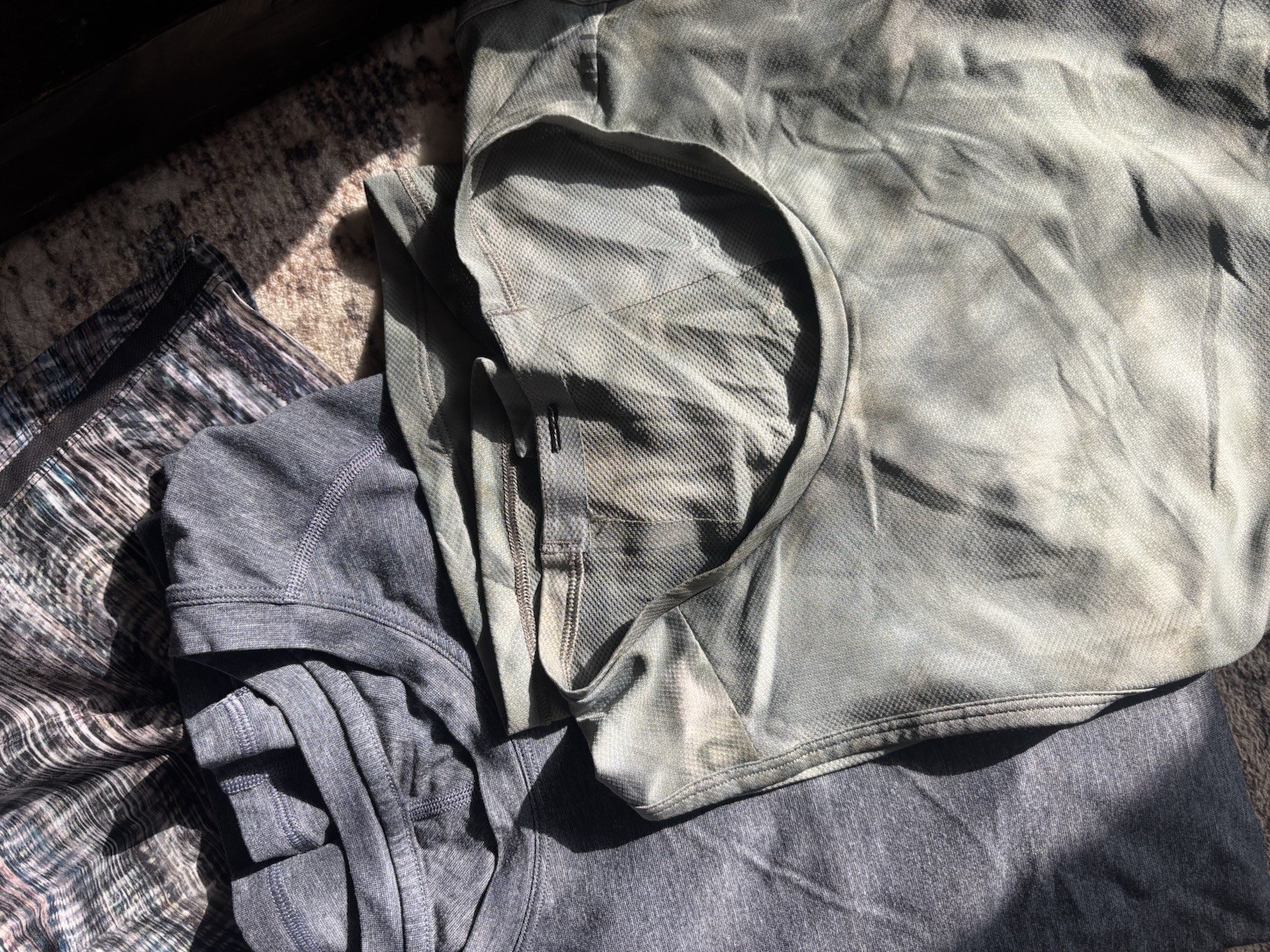 Lululemon/RAWGEAR Activewear Clothing Lot Mixed Cotton Blend Adult Size M