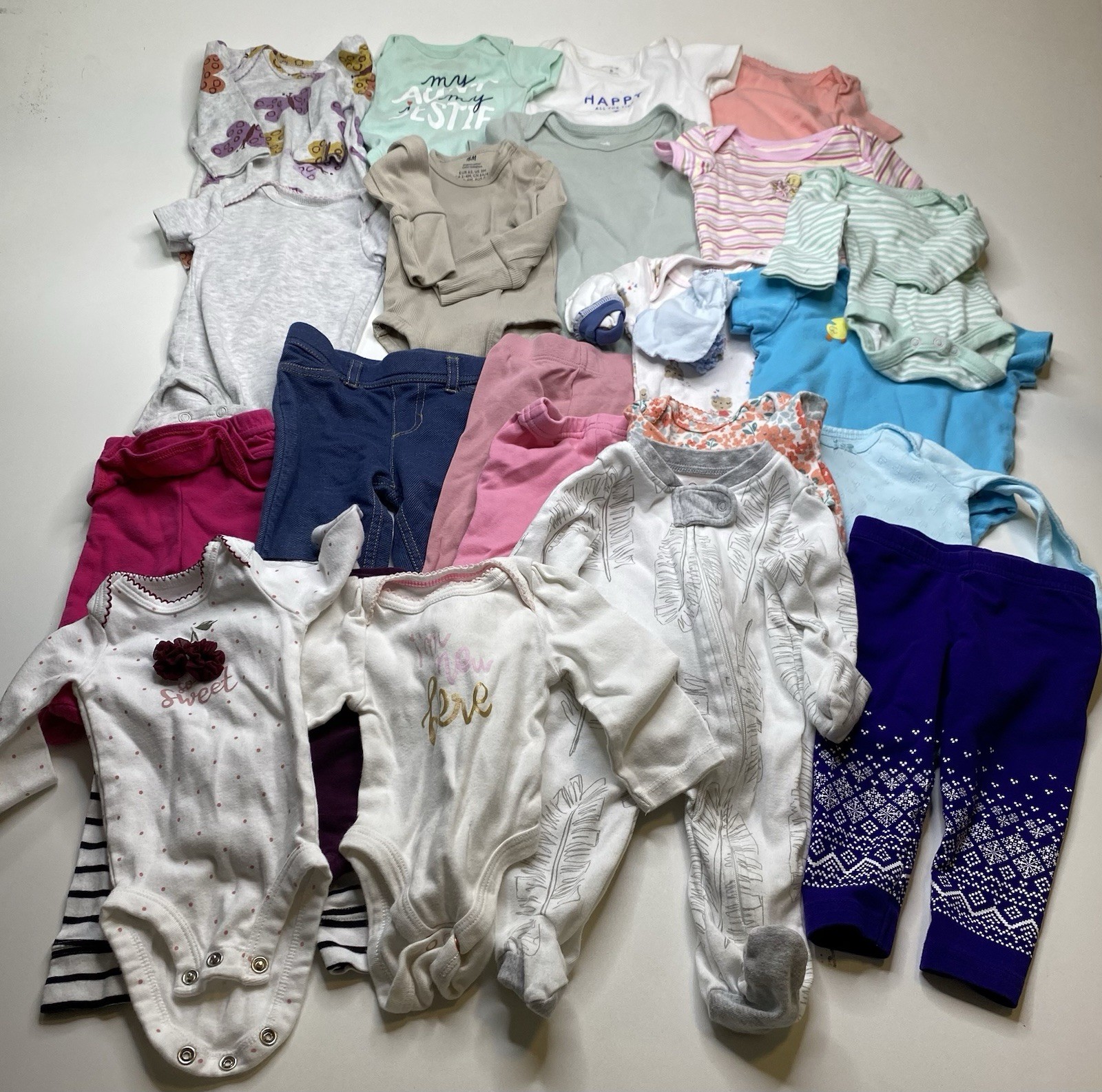 🌸🌷Girl Newborn-9 Months Assorted Lot Baby Clothes 🌸🌷