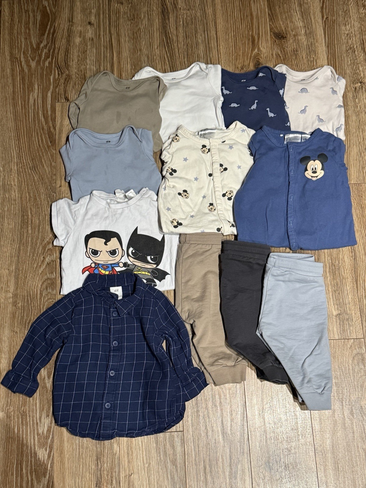 H&M Baby Boy Clothing Bundle Lot of 12 Pieces Size 4-6 Months