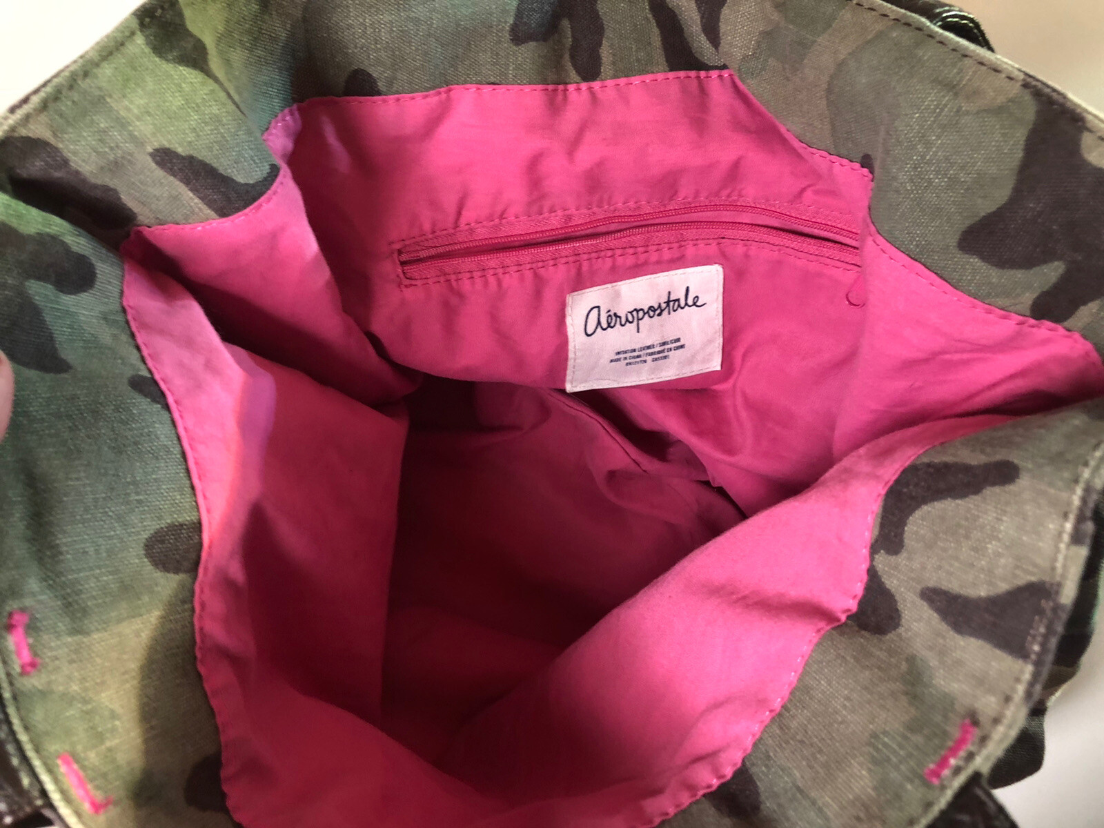 Camouflage Tote Bag Aeropostale