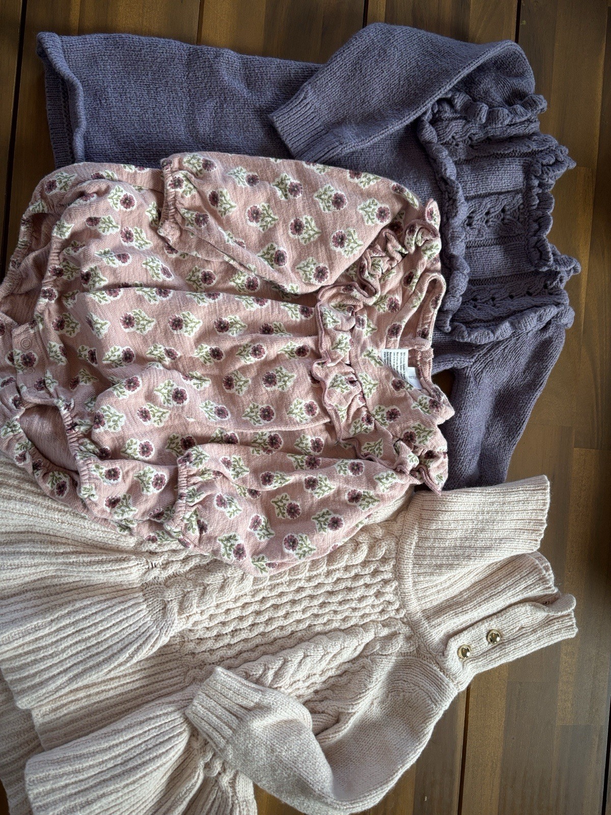 Janie and Jack Modern Moments Gerber Baby B&rsquo;gosh Baby Girl Lot 6-12M Cotton