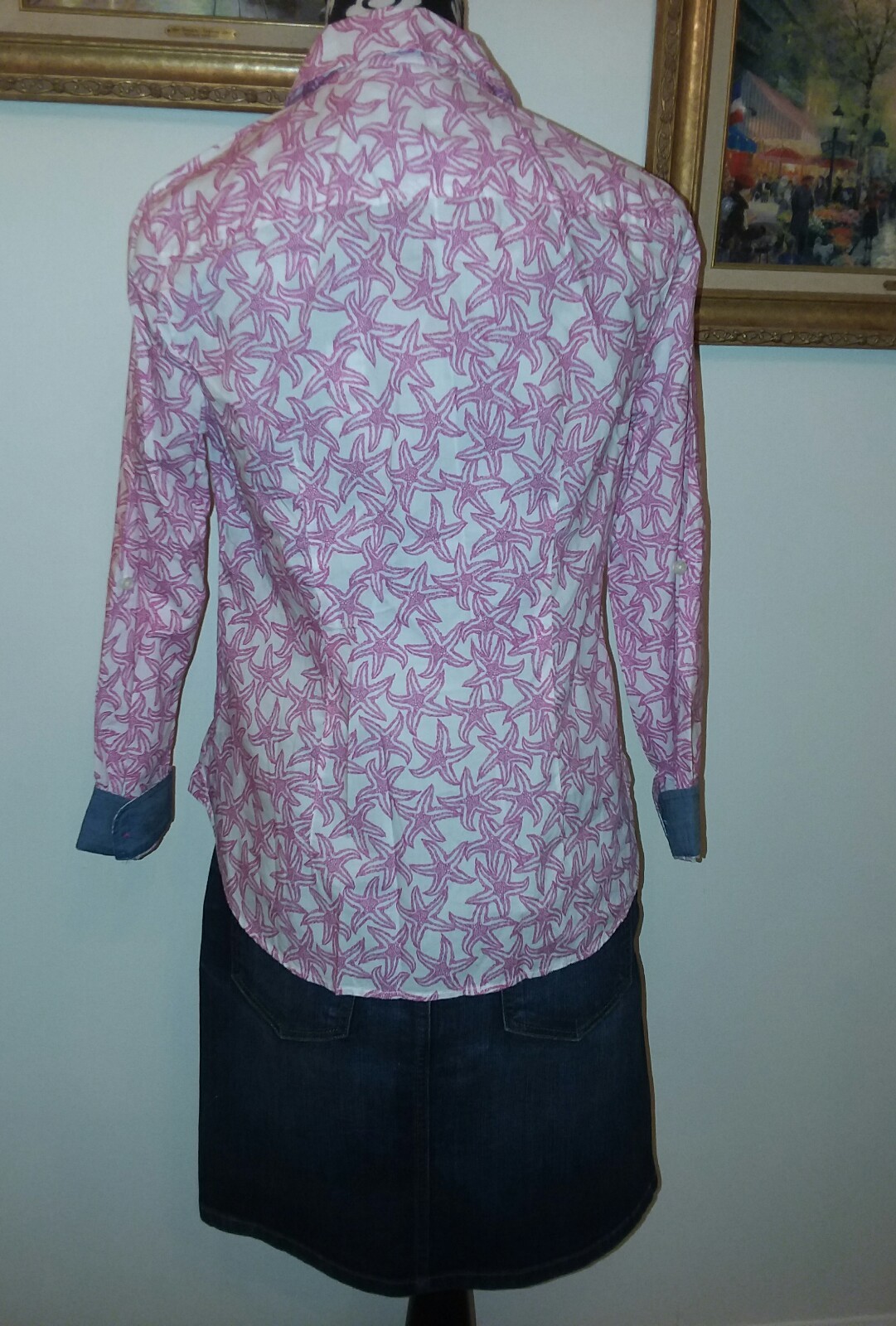 Womens 2 New lot Florida Talbot dress shirts Loft skirts 5 pc Wardrobe