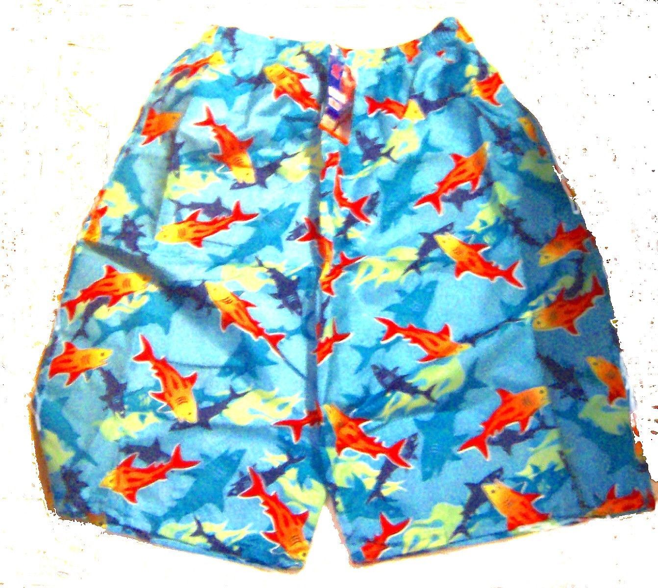 Wholesale Lot of 23 Teen Boy&rsquo;s Lightweight Swimsuit Trunks Skateboarding Shorts