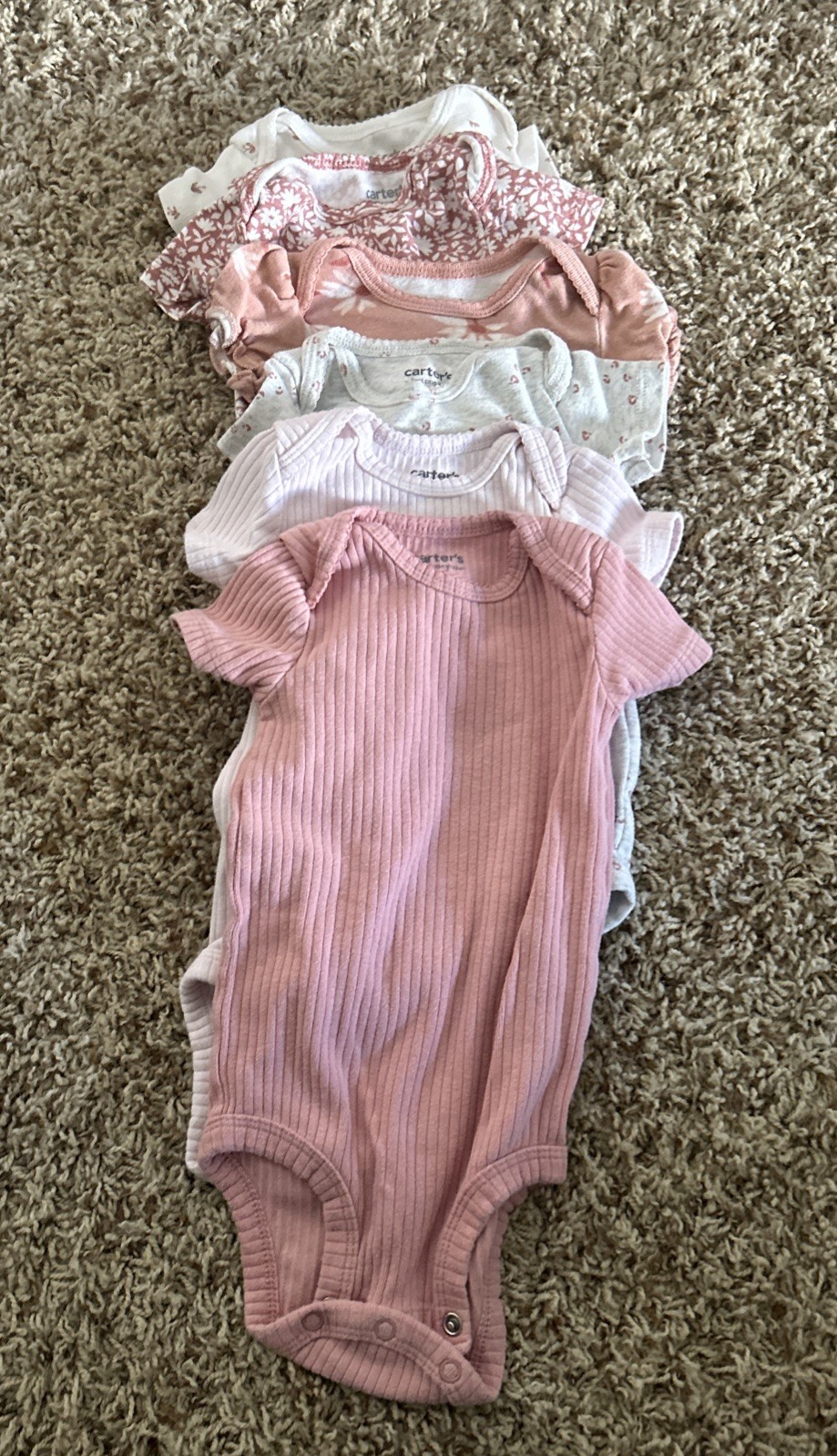 Carter&rsquo;s & Others Infant Girls Clothing Lot of 14 Size 6 Months
