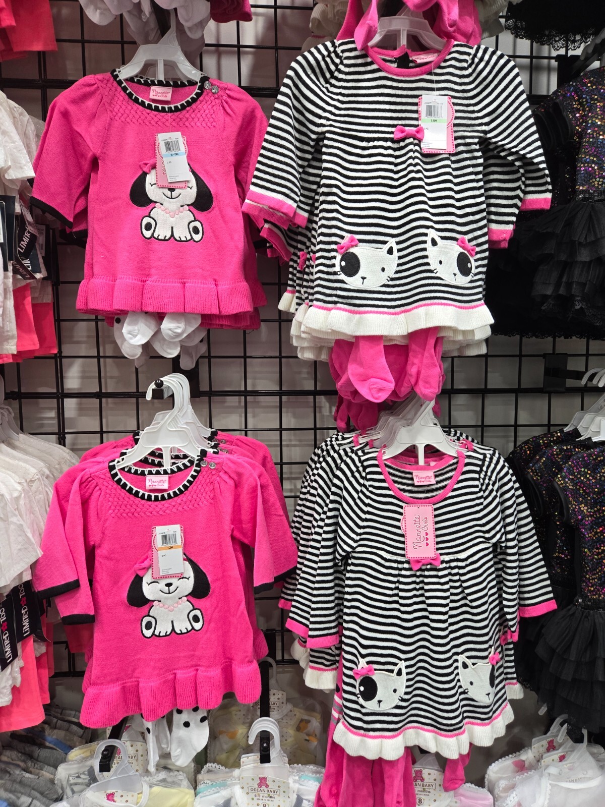 Wholesale Bulk Clothing Lot Baby Girls Dress ALL Brand New Mixed box Resale nwt
