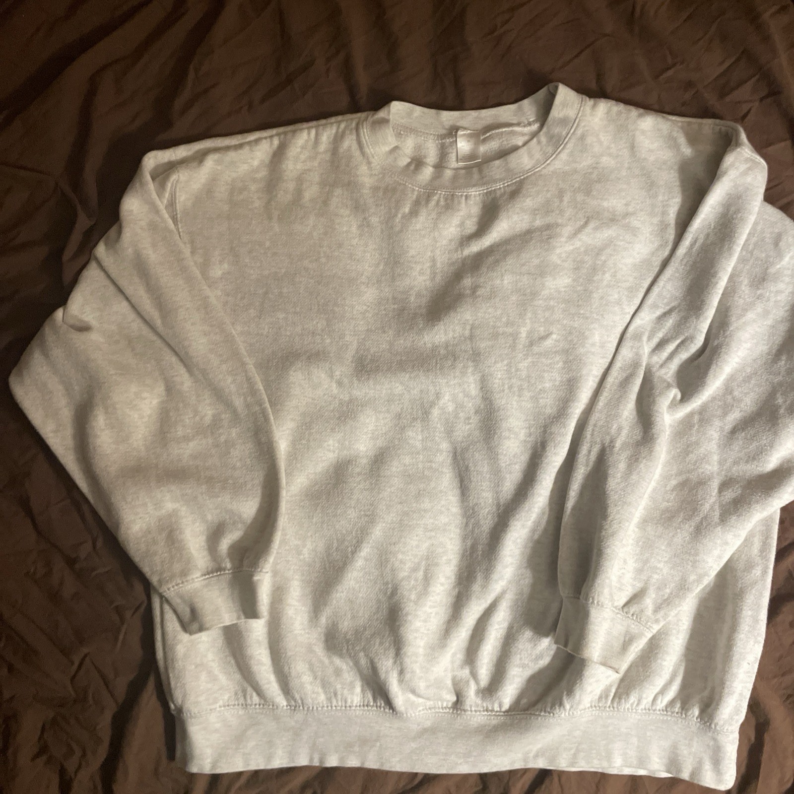 Authentic Sonoma County Jail Clothes INMATE’S XL Men’s Crewneck Sweatshirt Gray