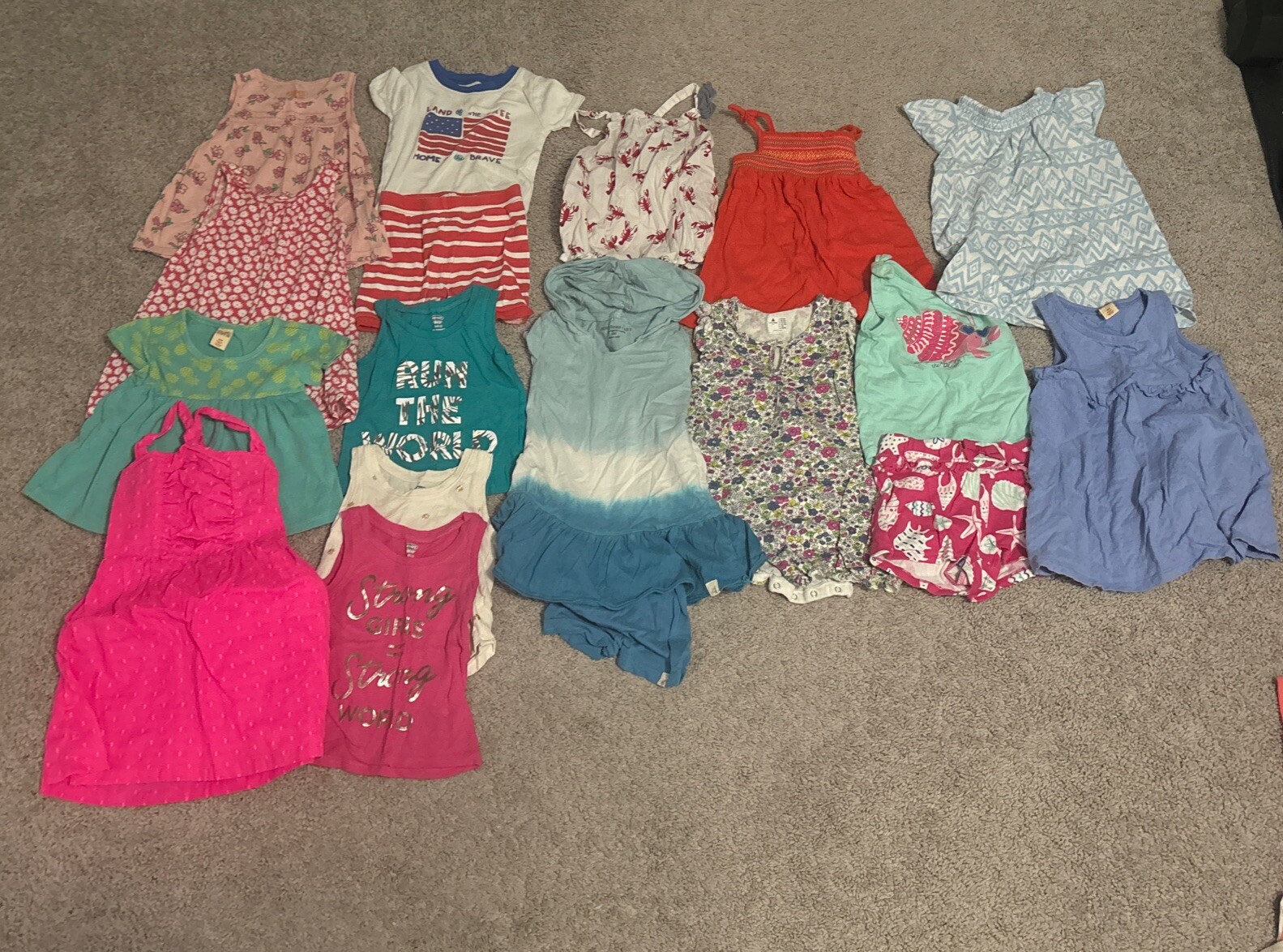 Baby Girl Clothes Lot 18-24 Months- Lot Of 15 Gymboree, GAP, Nordstrom, Oldnavy