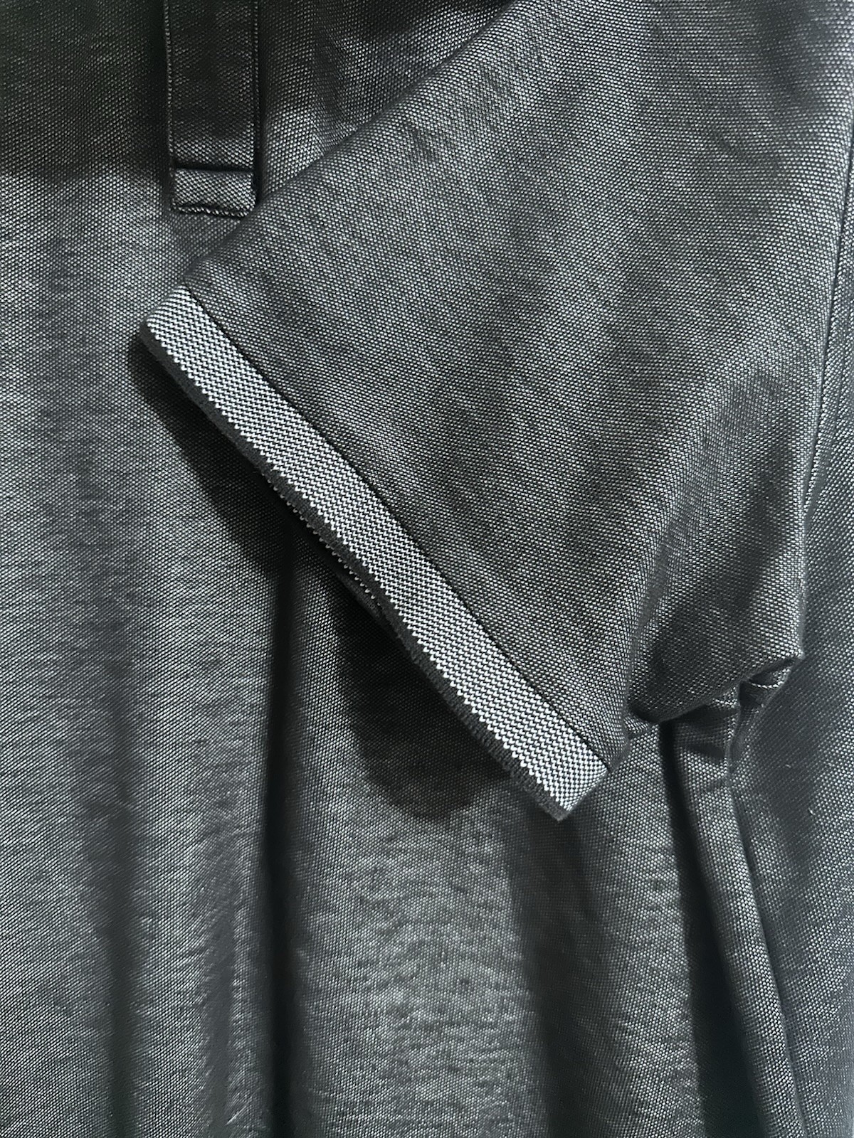 Calvin Klein Men&rsquo;s Medium cotton/polyester Gray Polo cotton Shirt EUC