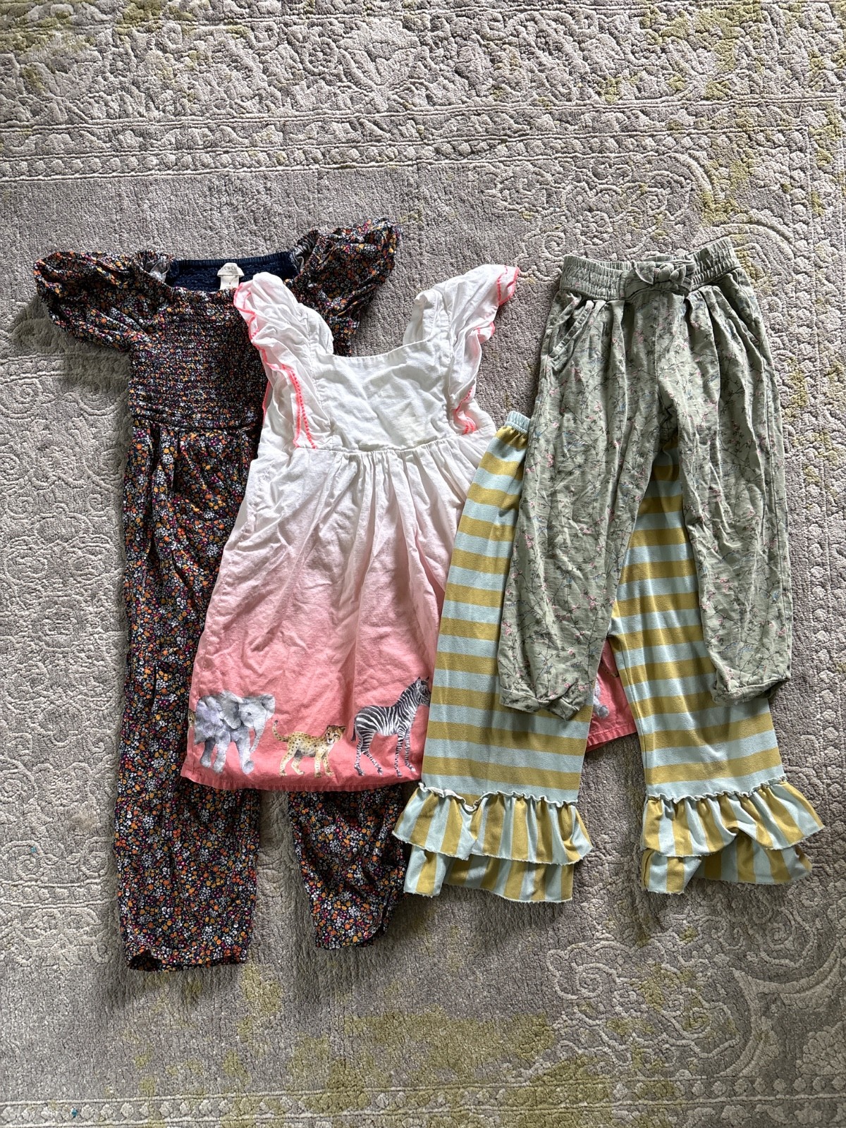 4t girls clothes lot summer. Jcrew, gap, cotton animal floral print