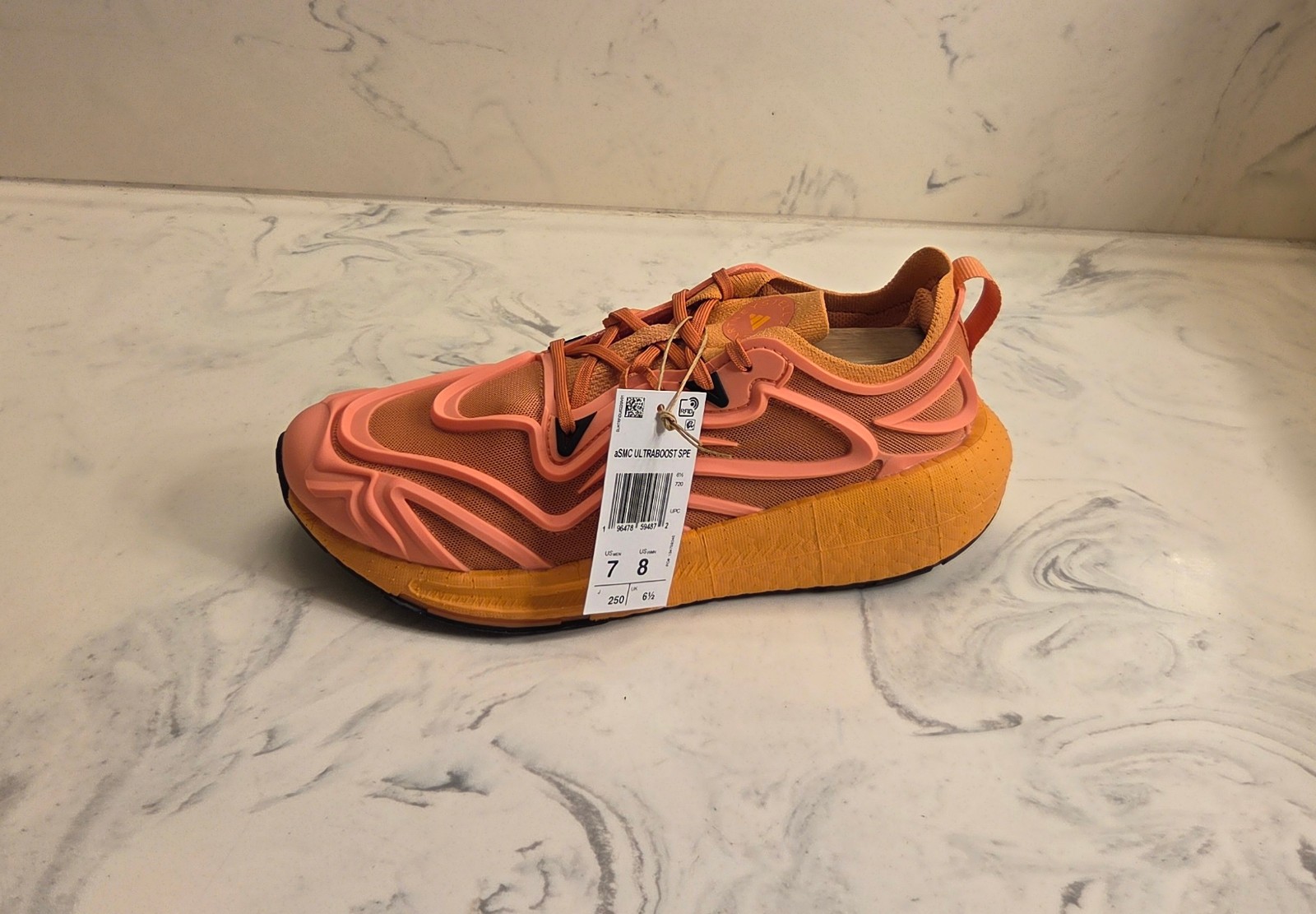 New! Stella McCartney x Adidas &lsquo;Ultraboost Speed&rsquo; Womens 8 US 38 Eur. MSRP $280