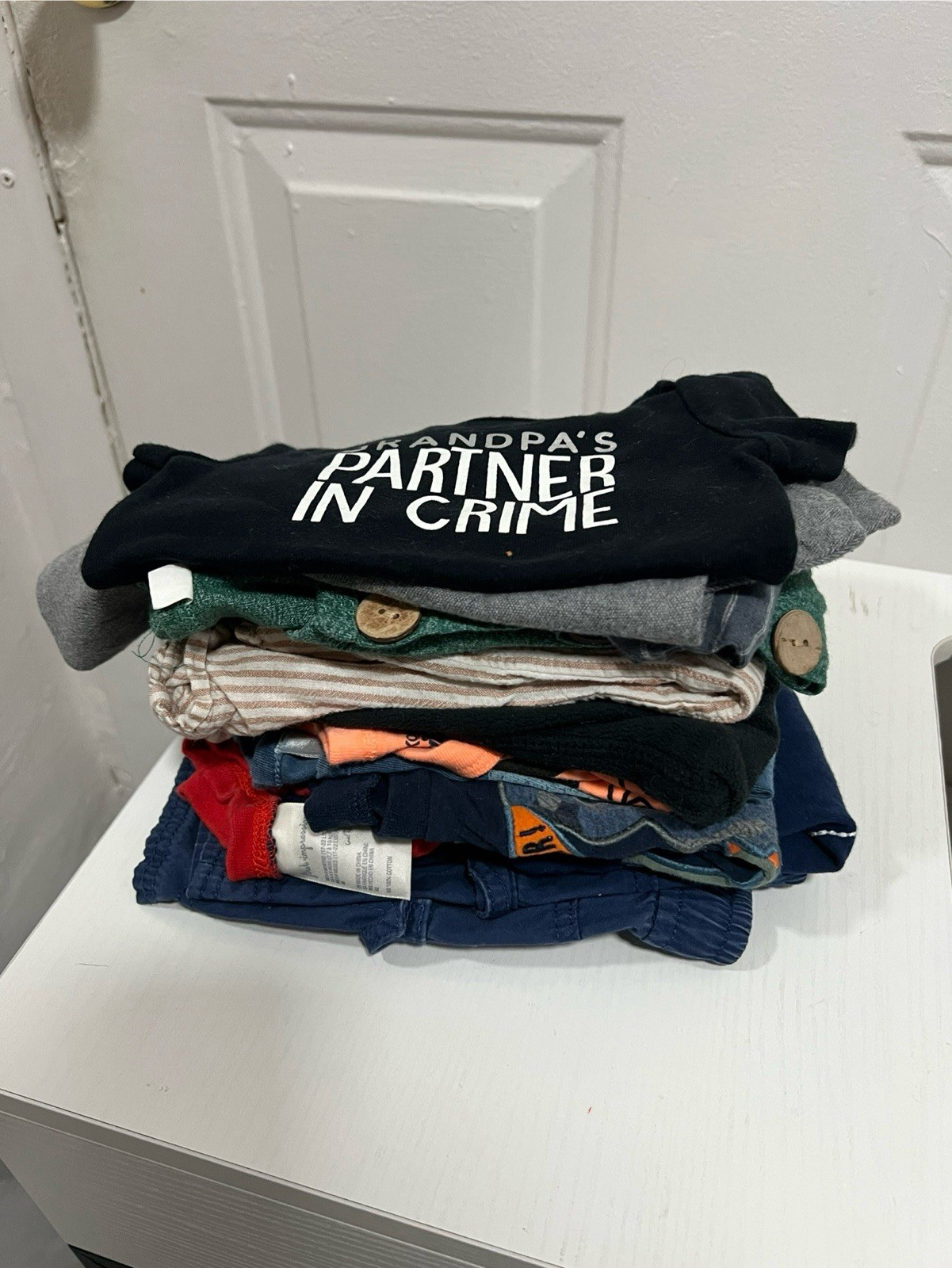 Bundle Of Baby Boy Clothes Size 6-9M, 11 Pieces