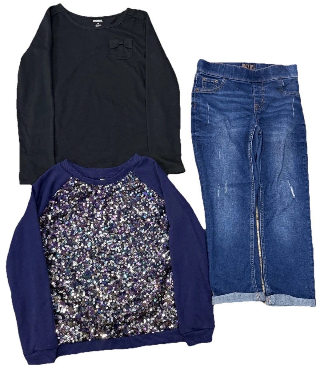 Girls Size 10 12 10/12 Casual Clothing 17 Cute Pcs To Mix & Match! Free Shipping