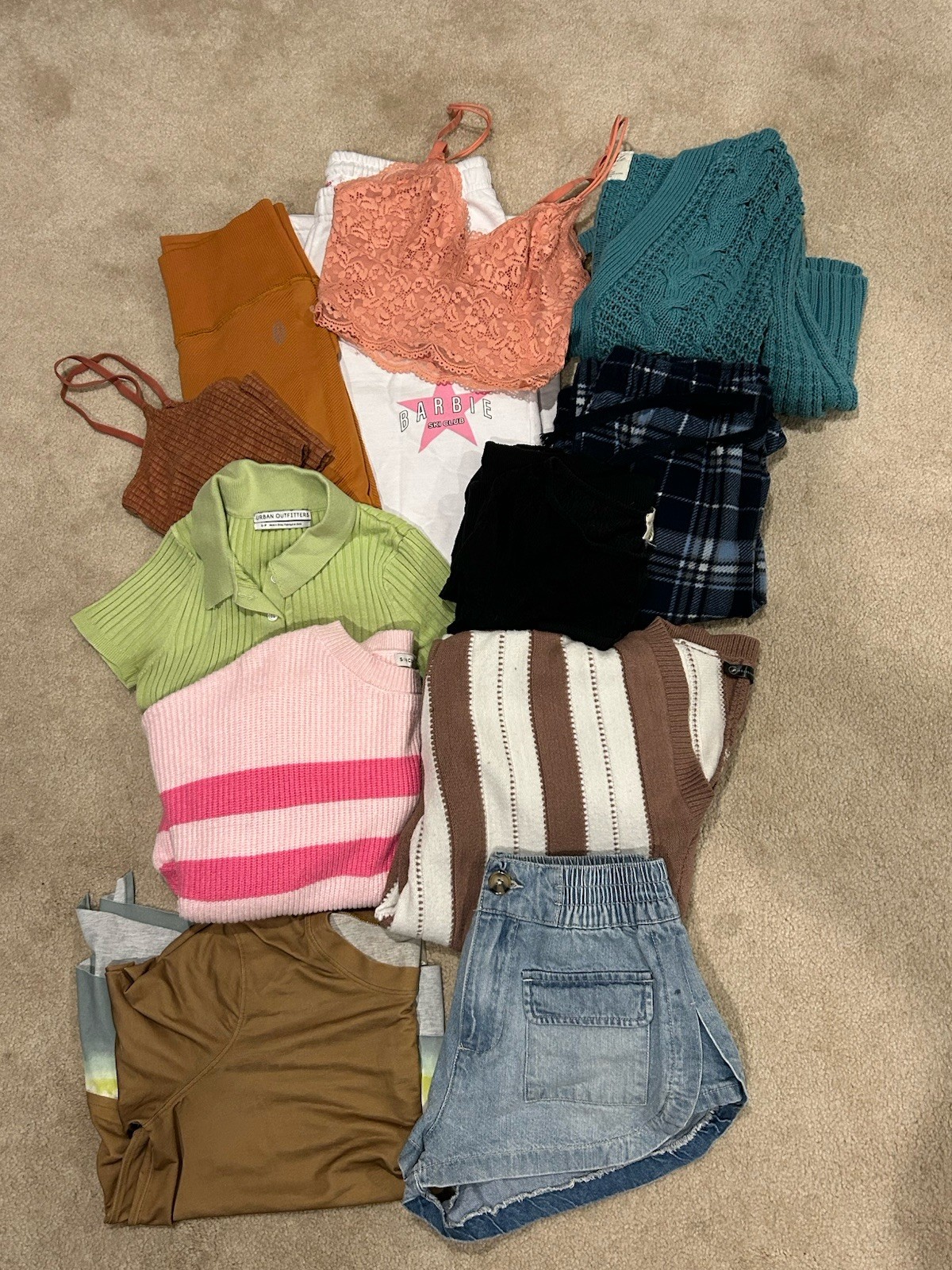 Bundle of Trendy Teen Clothes Sizes Small and Medium Great Condition