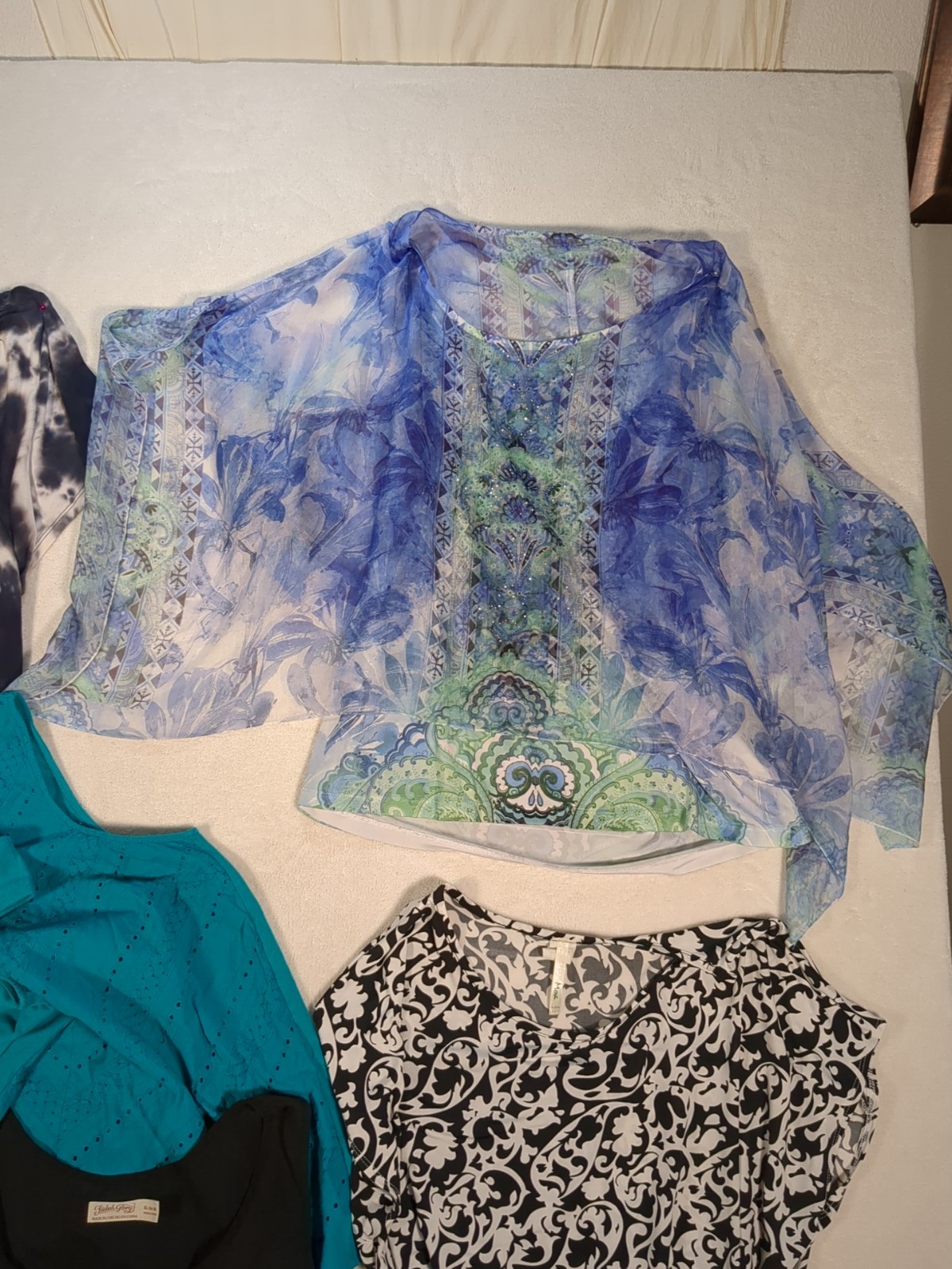 Lot Of 6 XL Women&rsquo;s Summer Tops Various Brands