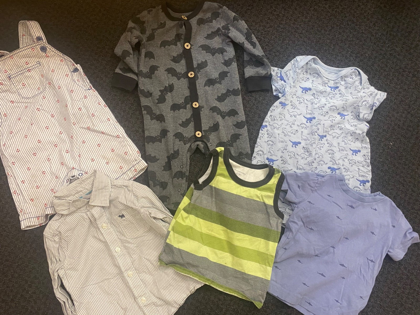 Lot 24 Nike, Spiderman, Gap, Carter’s & more Infant Boys Clothing 18-24 Month