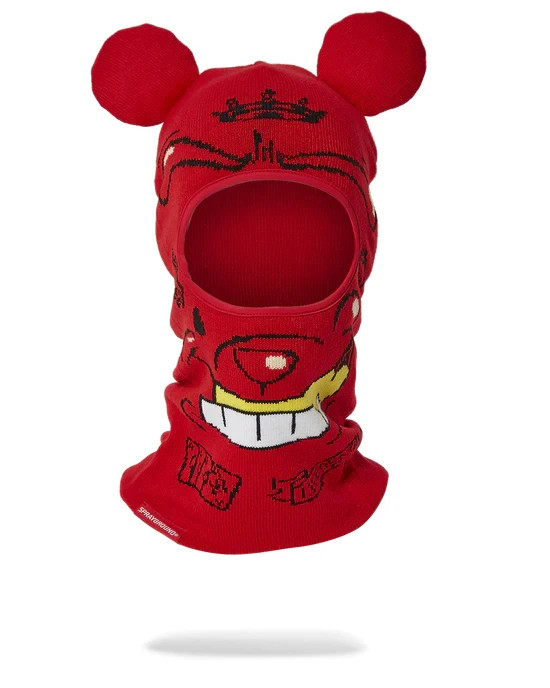 SPRAYGROUND THE REAL DIABLO SKI MASK LIMITED HW382 NEW W TAGS IN BAG 1 SIZE