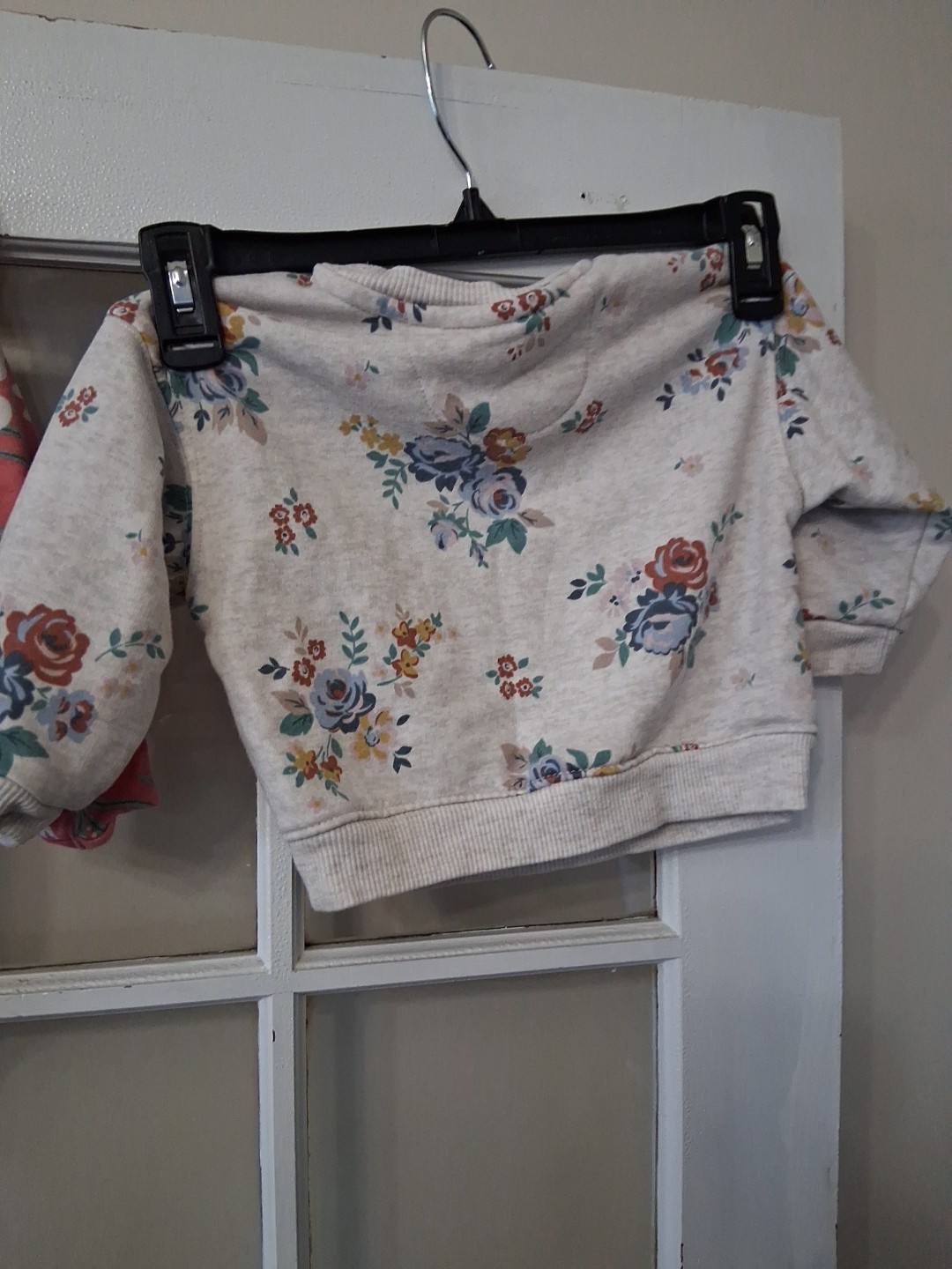 Lot of Baby Girl Clothes size 18 months Easy Peasy Sweater And Carters Floral U1