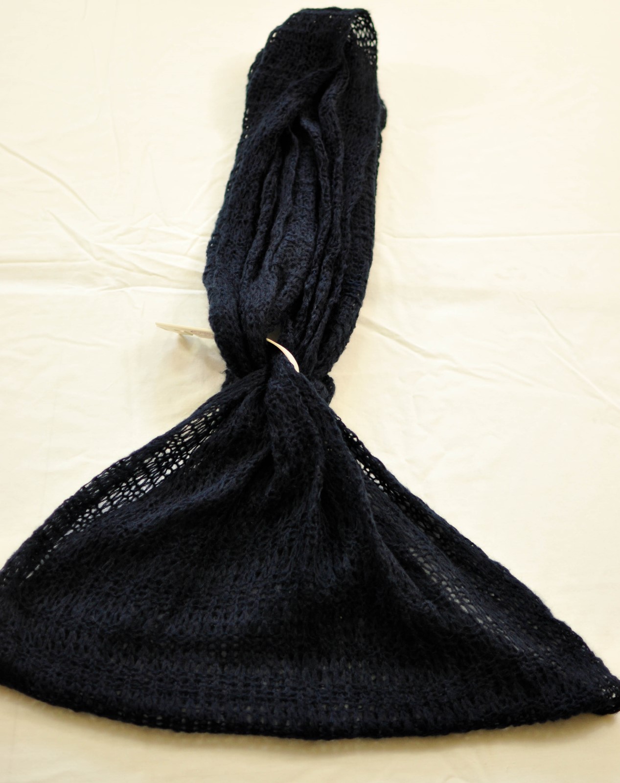 women&rsquo;s SO scarf loop design navy cool lightweight, very popular color brand new