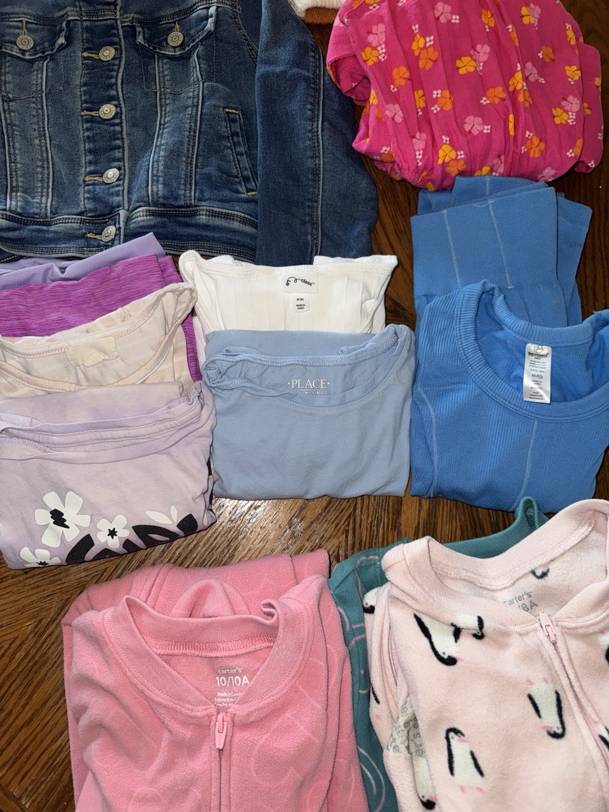 Girls Size 6–10 Clothing Lot Carter’s Cat & Jack Children’s Place Kids Bundle