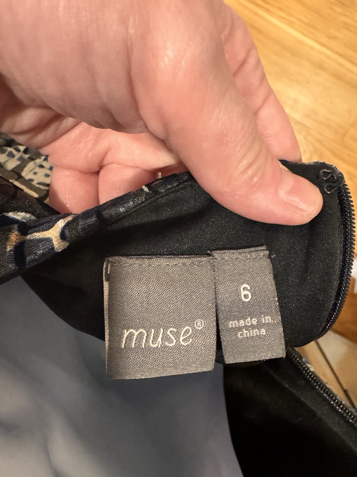 Le Belle, Muse, Nicole Miller Collection Women’s Dress Lot 4 Black/Gold 4/6/S