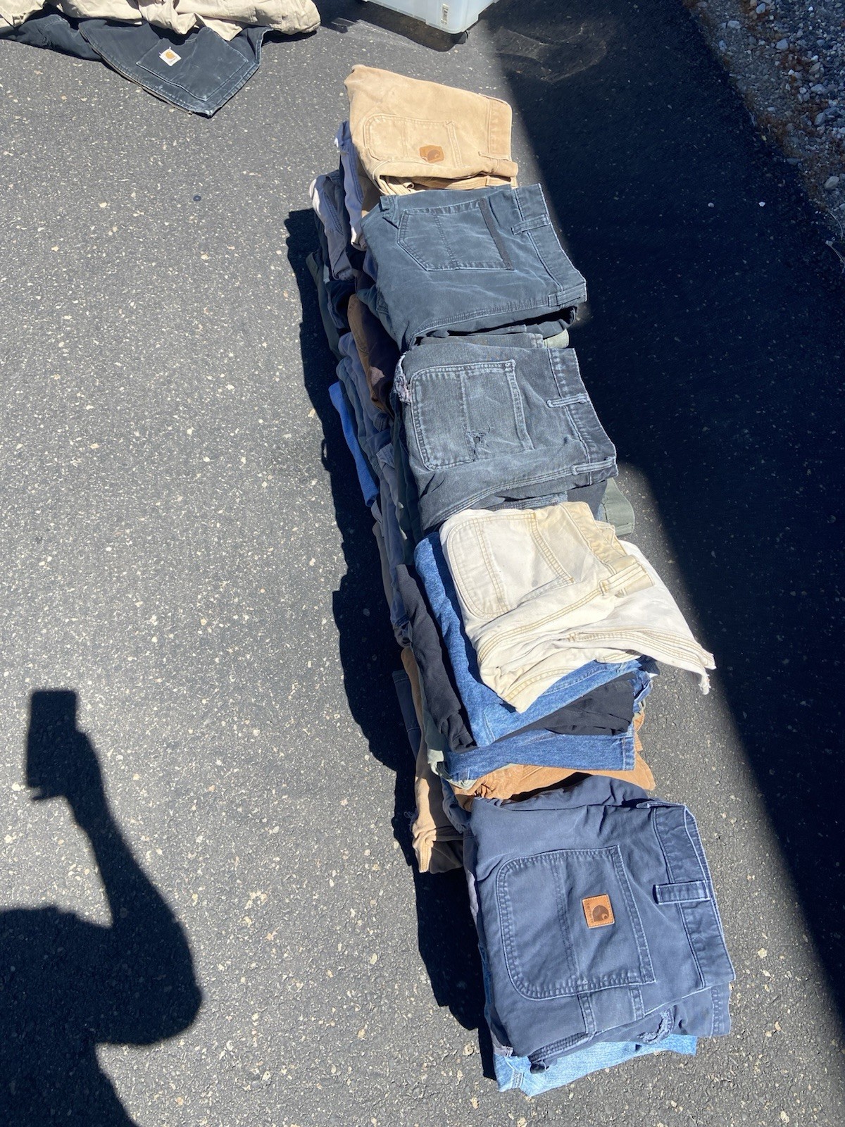Bundle Lot 47 pairs Carhartt Workwear Pants Adult sizes vintage modern