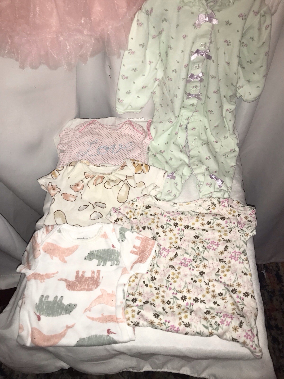 Lot-10 Carter&rsquo;s Hello Kitty Gerbers TuTu Infant Girl Clothing Assorted Size 3-9M
