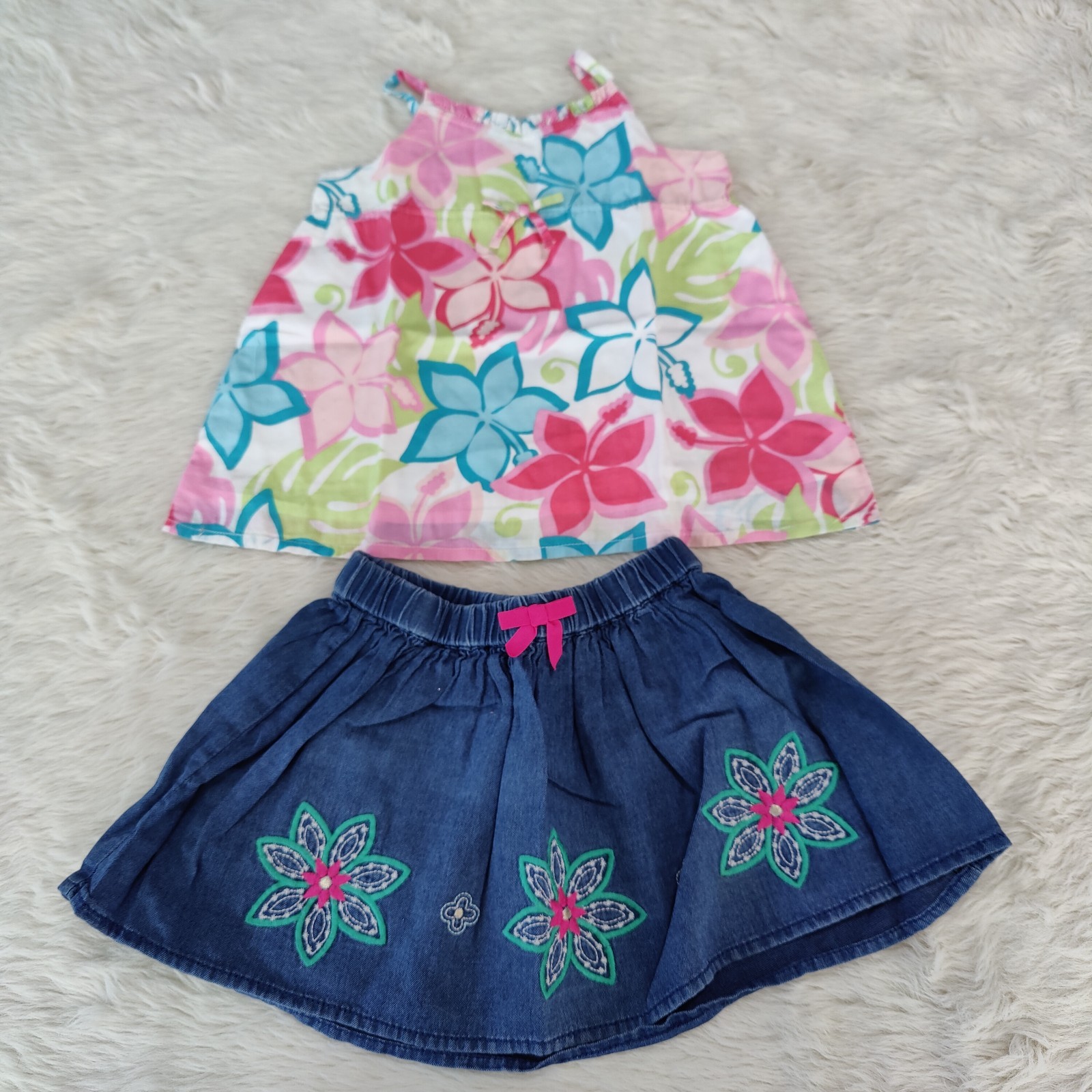 Girls 4T Lot Wonder Nation Dress Gymboree Skirts Top Outfit Set 4 Pc Lot School