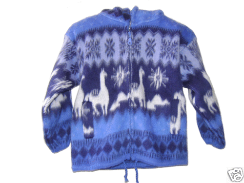 WHOLESALE LOT OF 5 HECTOR ALPACA JACKETS WITH HOOD – SIZE: 8 6V