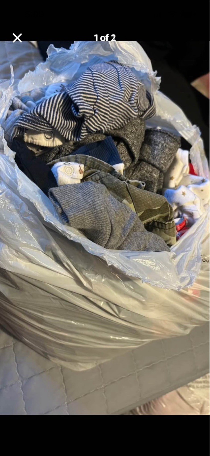 Baby Boy Mixed Clothing Lot Multicolor Cotton Blend Everyday All Seasons