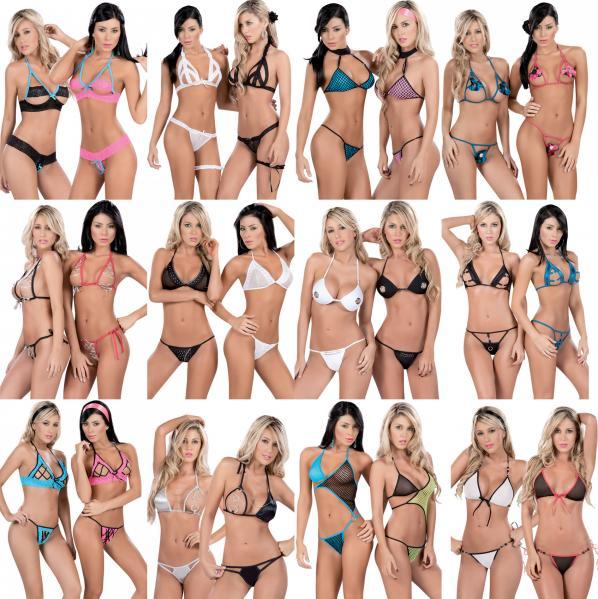 Lot 100 Pcs Wholesale Sexy Lingerie Dance Wear Club Bikinis Gogo Rave S M L XL