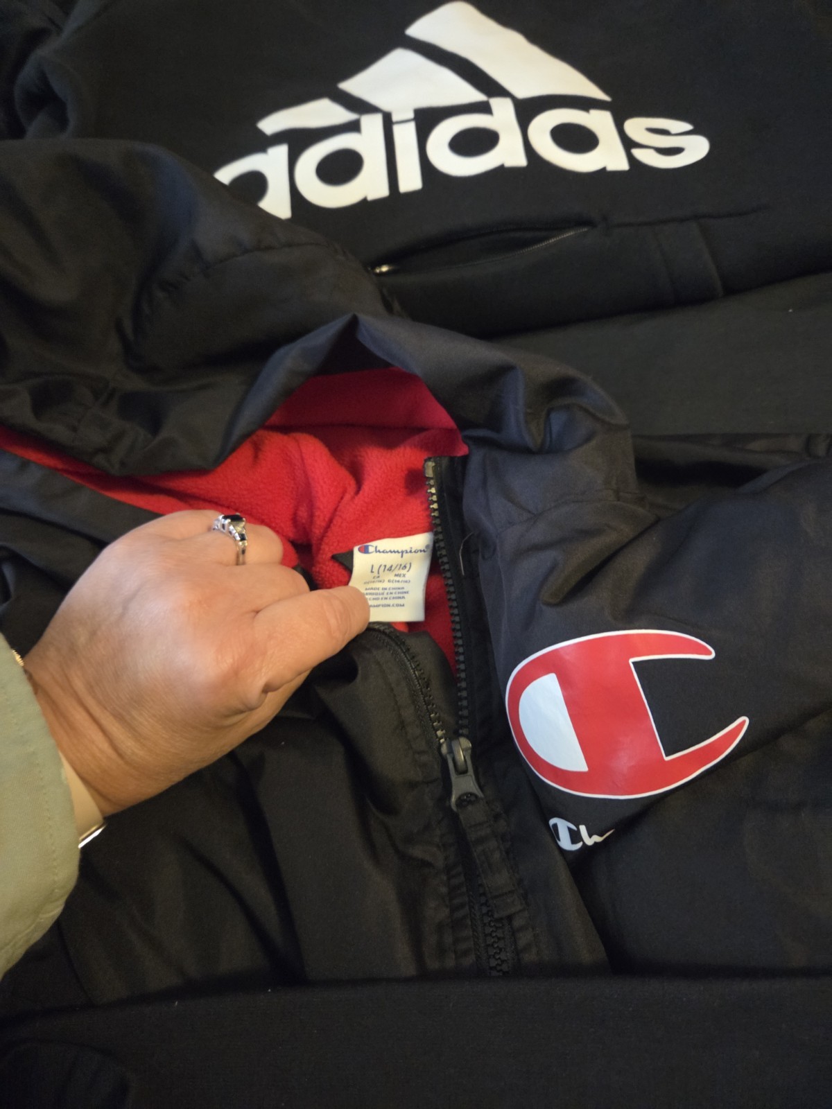 NAME BRANDS Tommy 10 Children JACKET/HOODIES 4-14/16, 2 Med,2 Sm, 18,xl