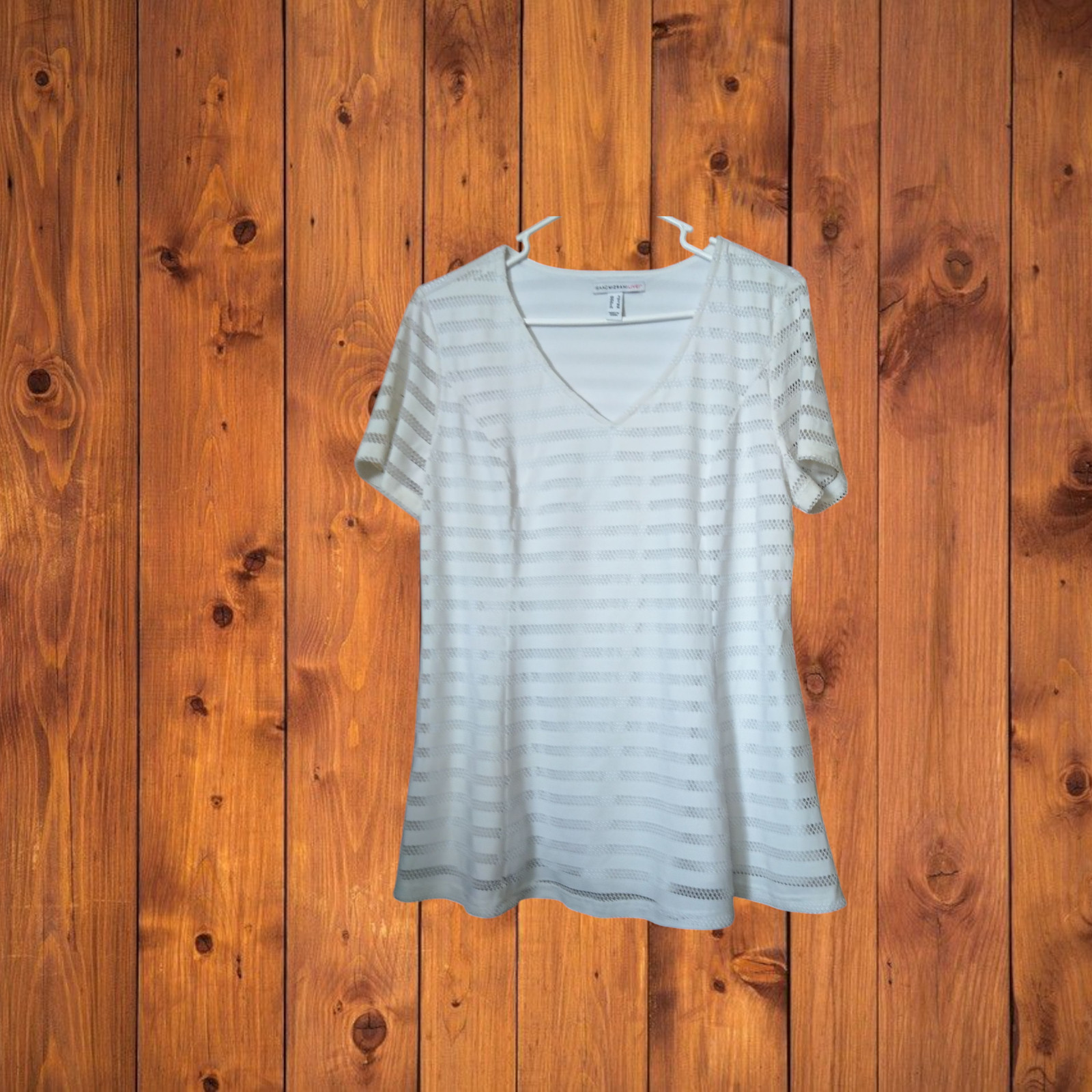 Lot Of 8 Women&rsquo;s Small Casual Short And 3/4 Sleeve Pullover Tops Shirts L106