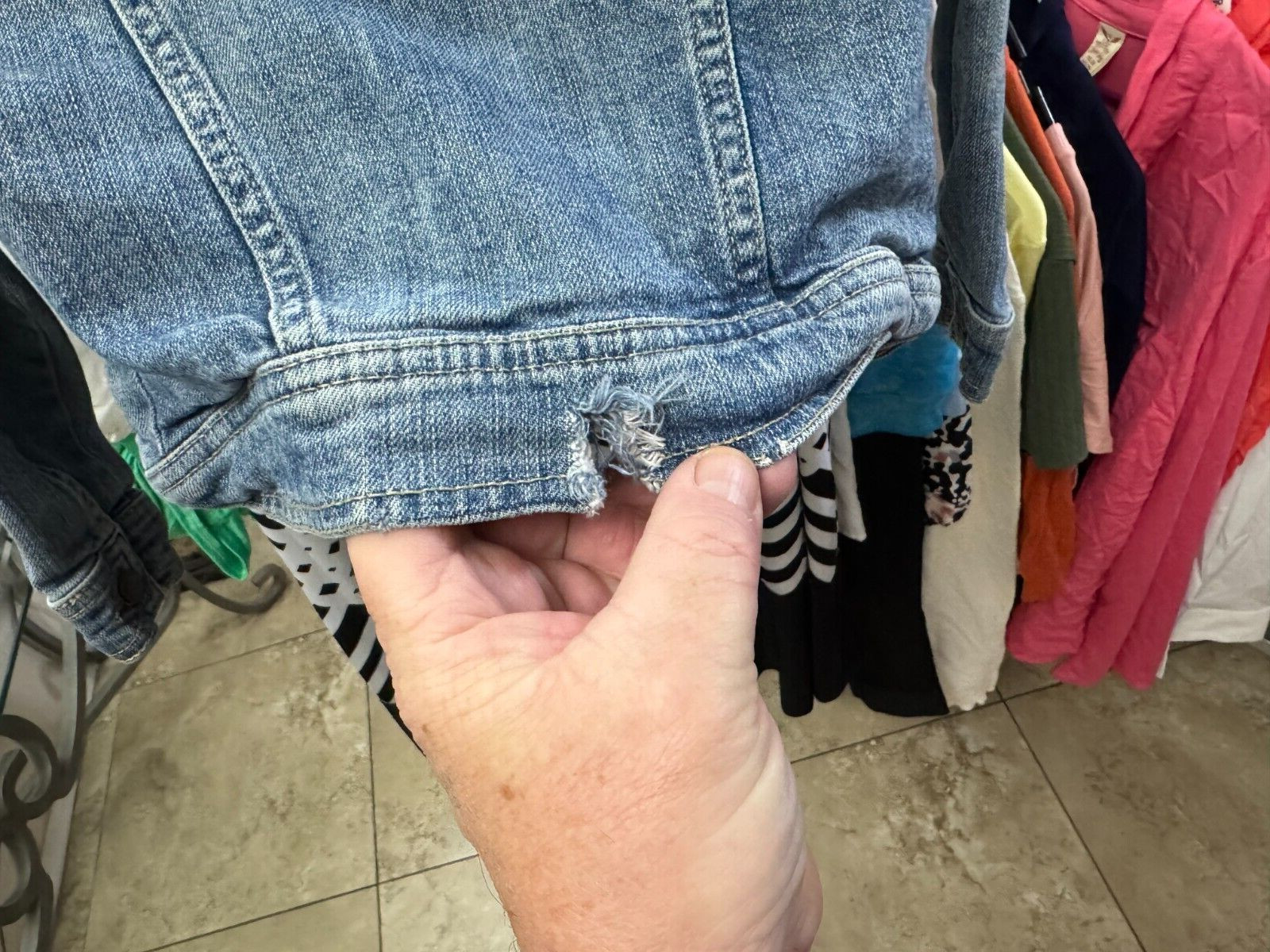 3 BUNDLE CHILD-GAP KIDS S JEAN JACKET, NAUTICA SHORTS 8, & ADIDAS 6X STRETCH PNT