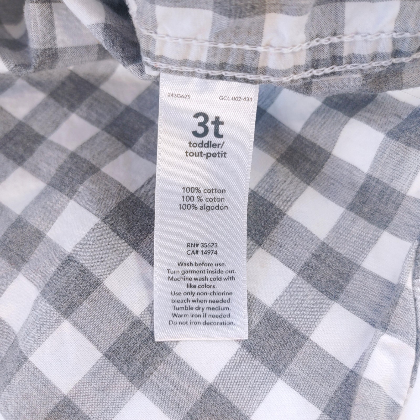 Toddler Boys 3T Lot Of 3 Long Sleeve Collared Shirts Carter&rsquo;s & Baby Gap
