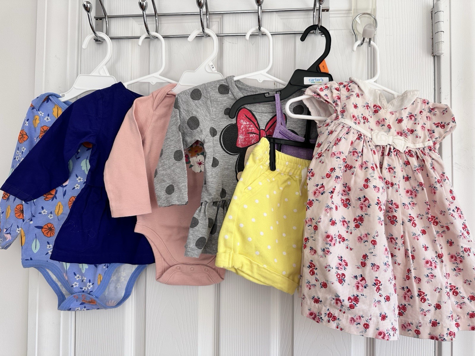 Toddler Girl Clothes Lot of 50 Random Assortment Size 12-24 Months Carters Gap