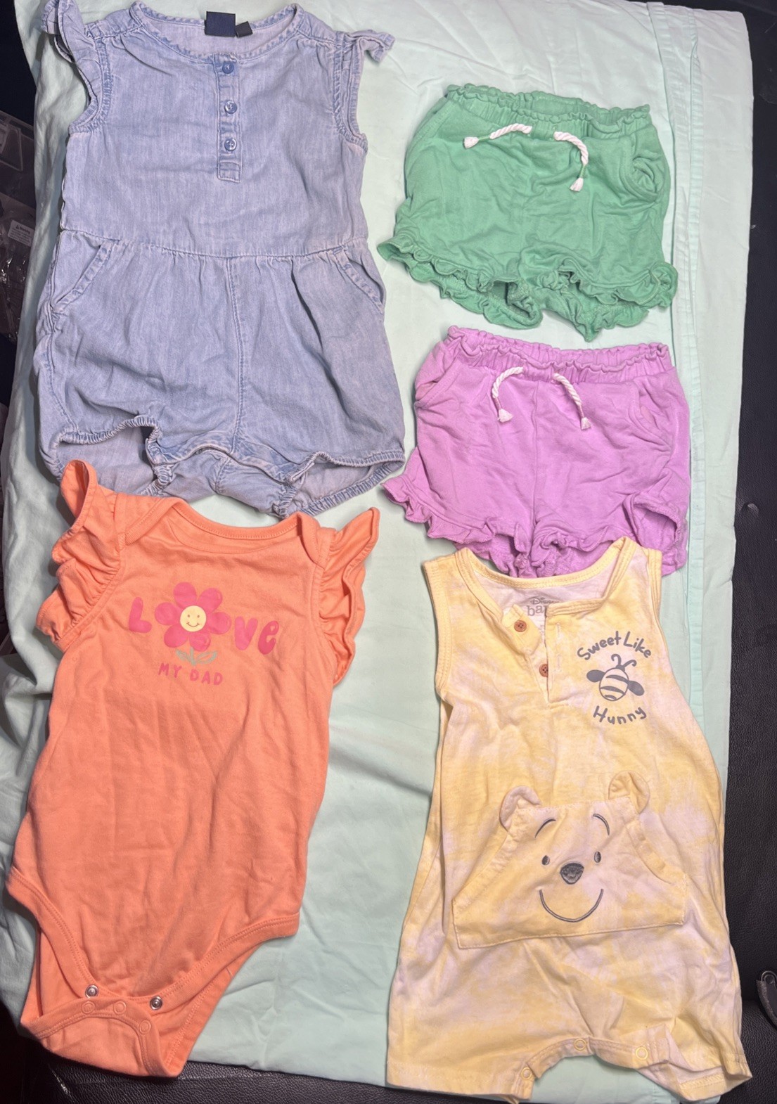 Baby Girl Lot Of Clothes Size 18 Months.Mixed Lot For Spring And Summer.